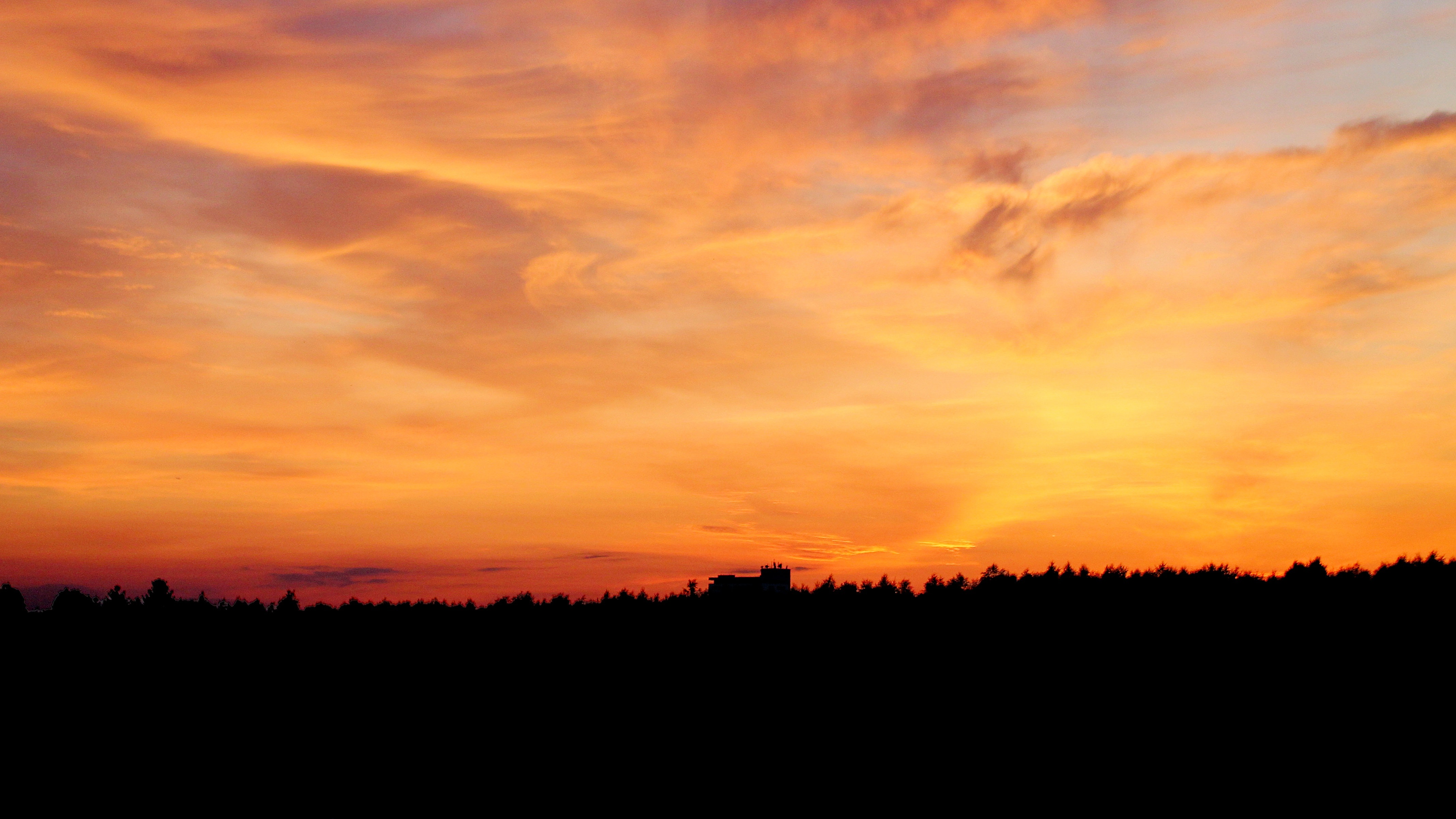 Blue Sky In Evening Wallpapers