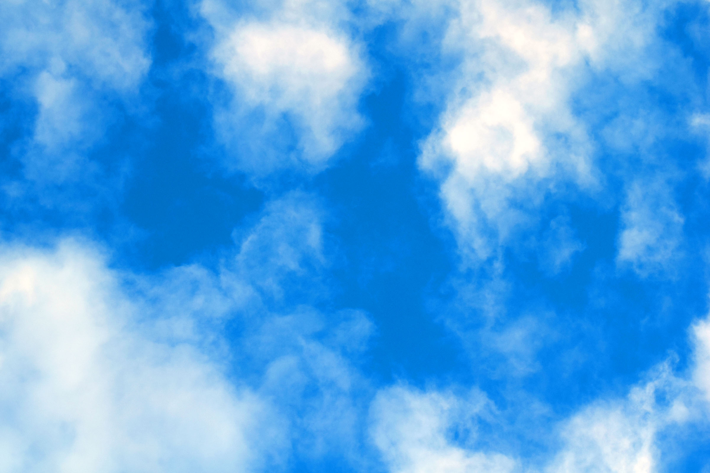 Blue Sky With Clouds Background