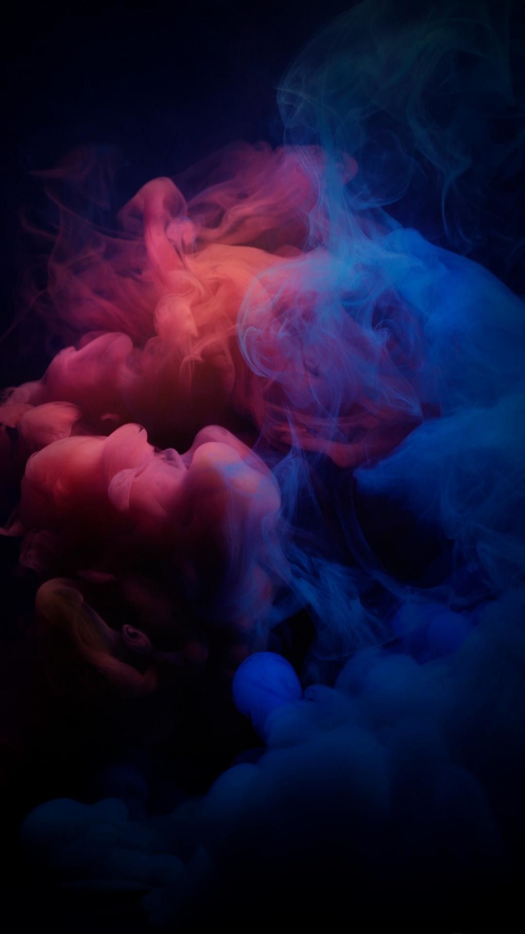 Blue Smoke Iphone Wallpapers