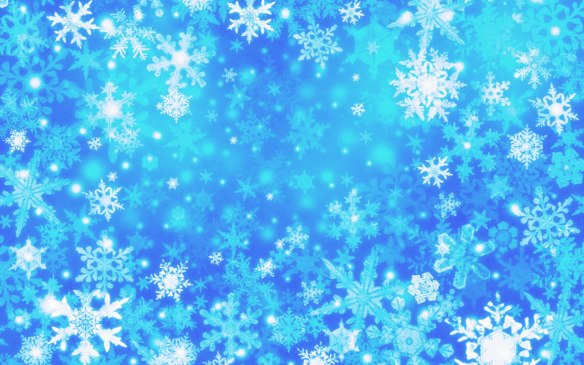 Blue Snow Wallpapers