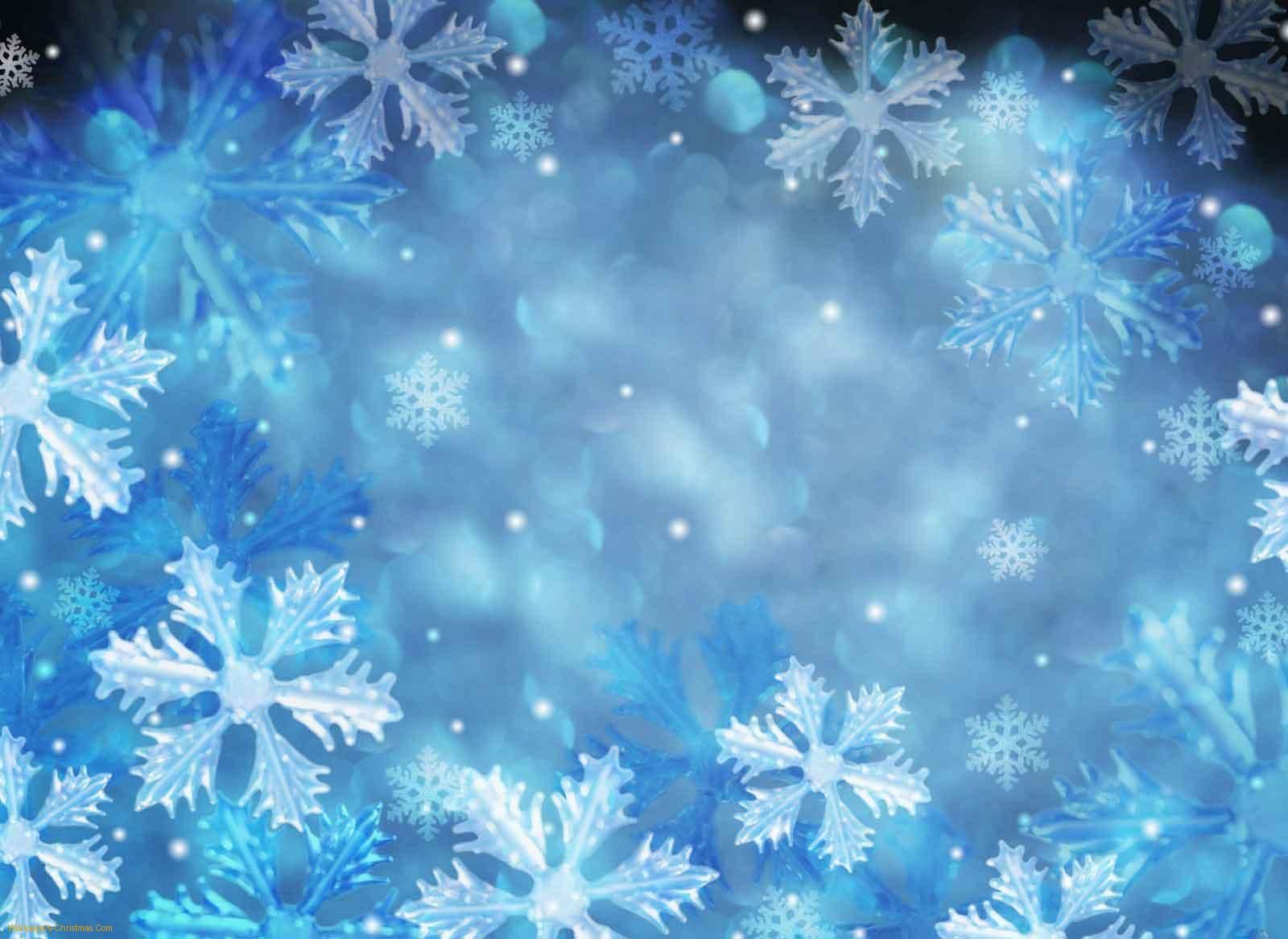 Blue Snow Wallpapers