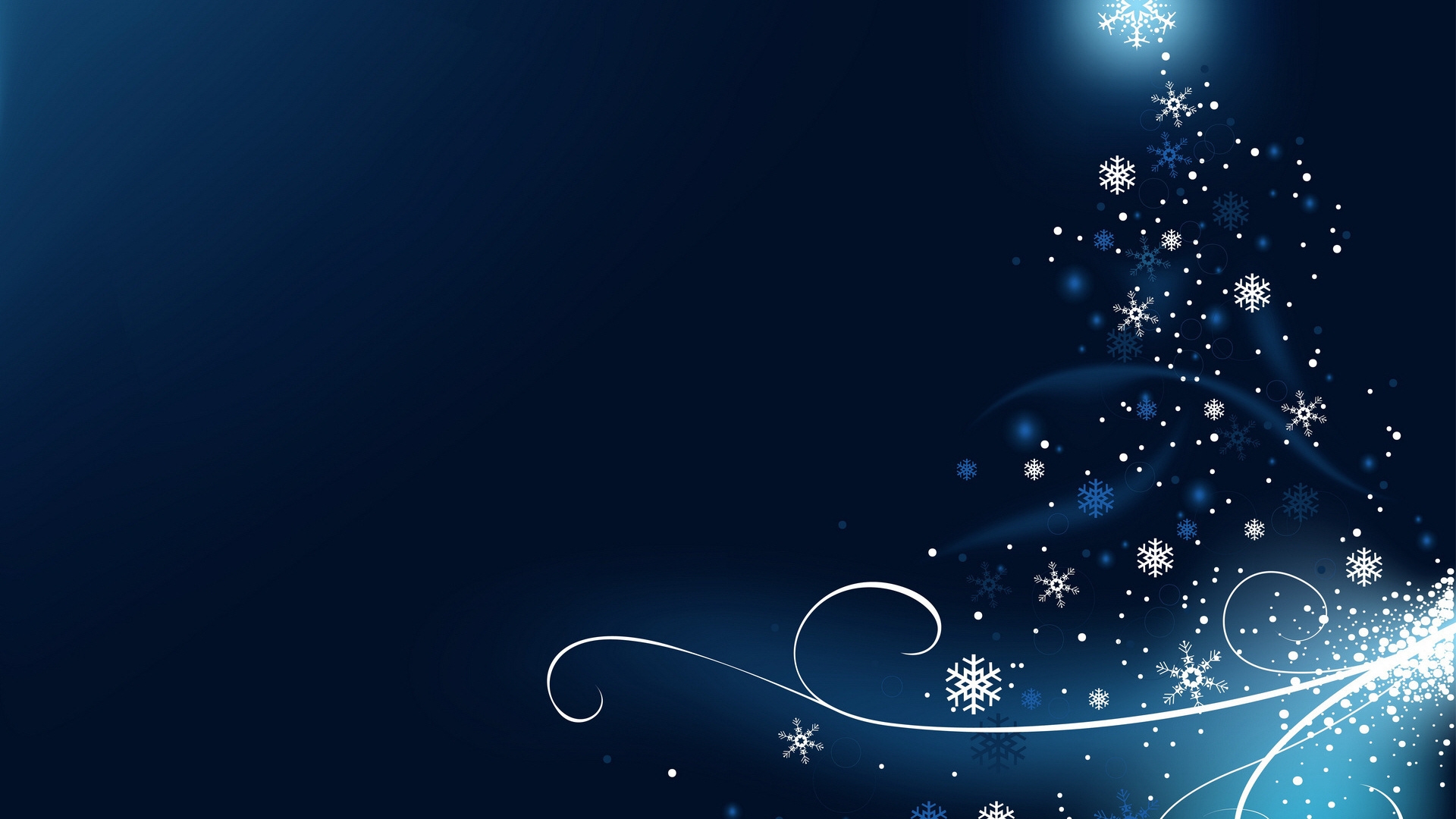 Blue Snow Wallpapers