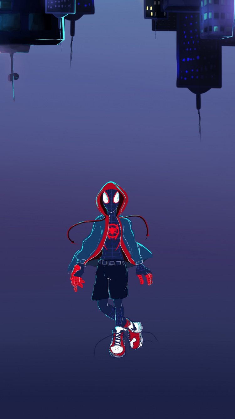 Blue Spiderman Artwork Wallpapers