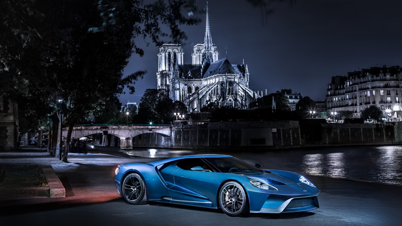 Blue Sports Car Wallpapers