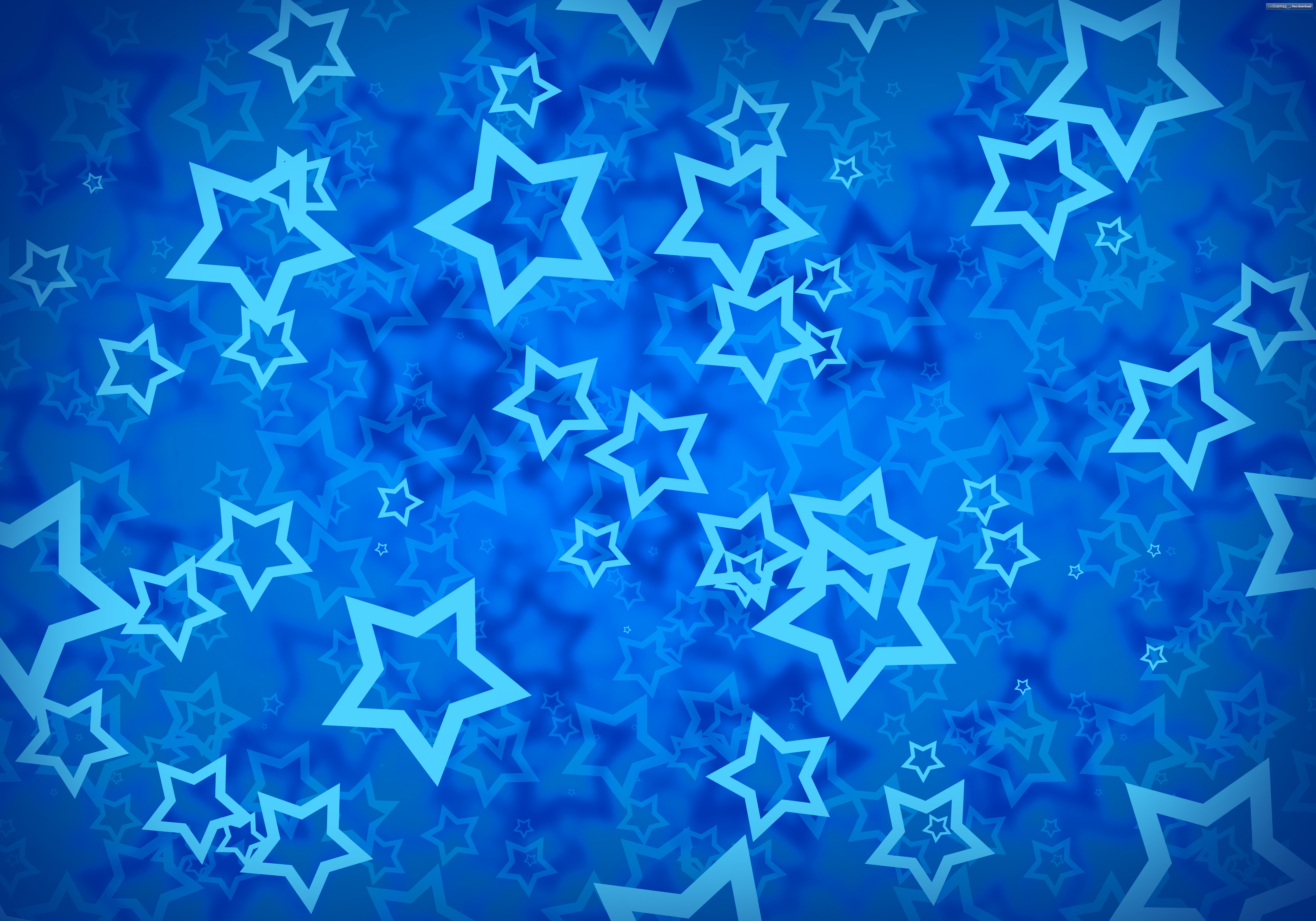 Blue Stars Backgrounds