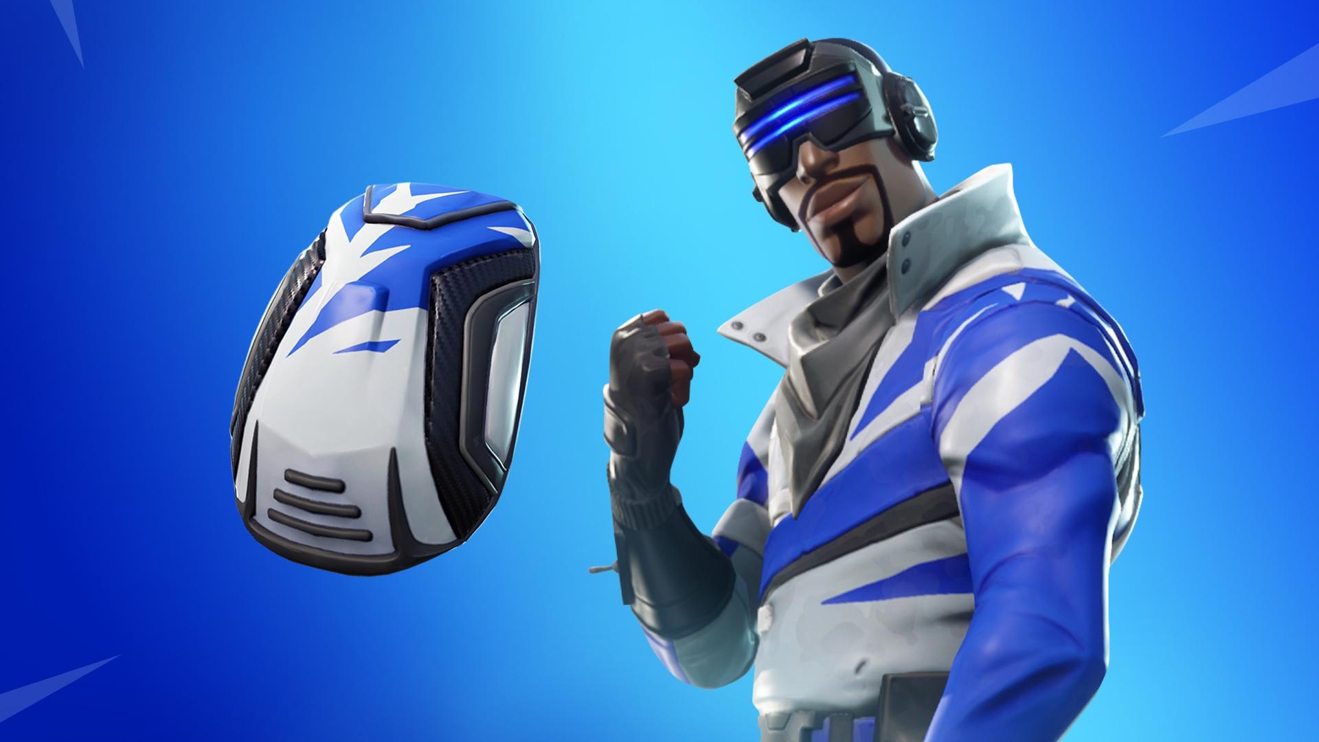 Blue Striker Fortnite Wallpapers