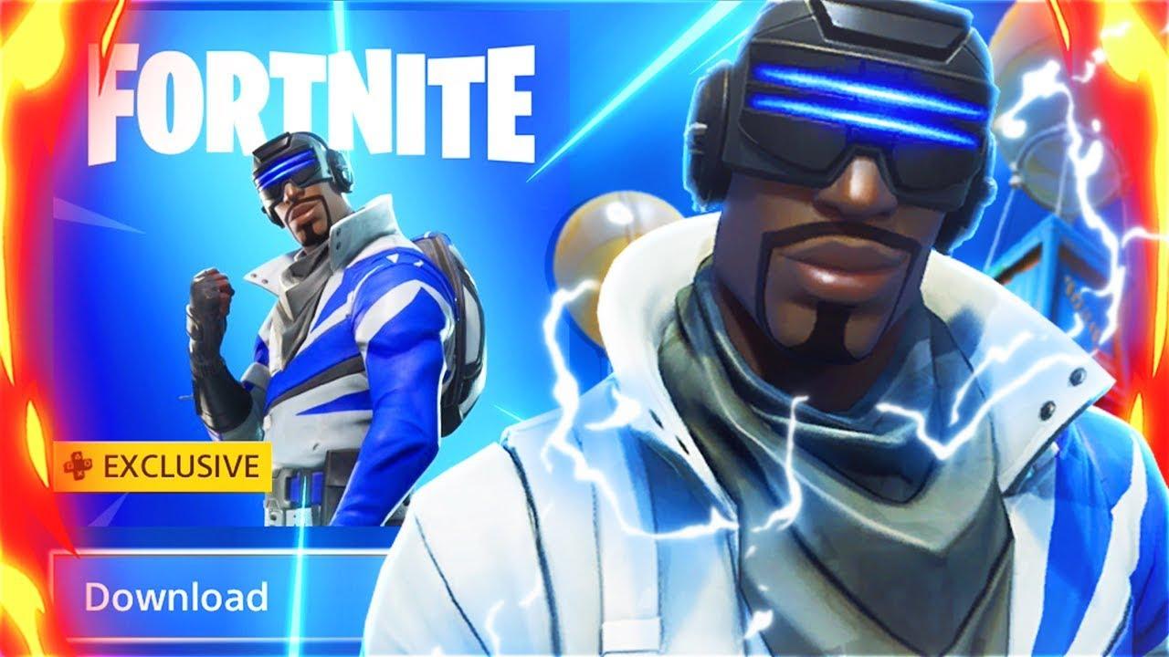 Blue Striker Fortnite Wallpapers