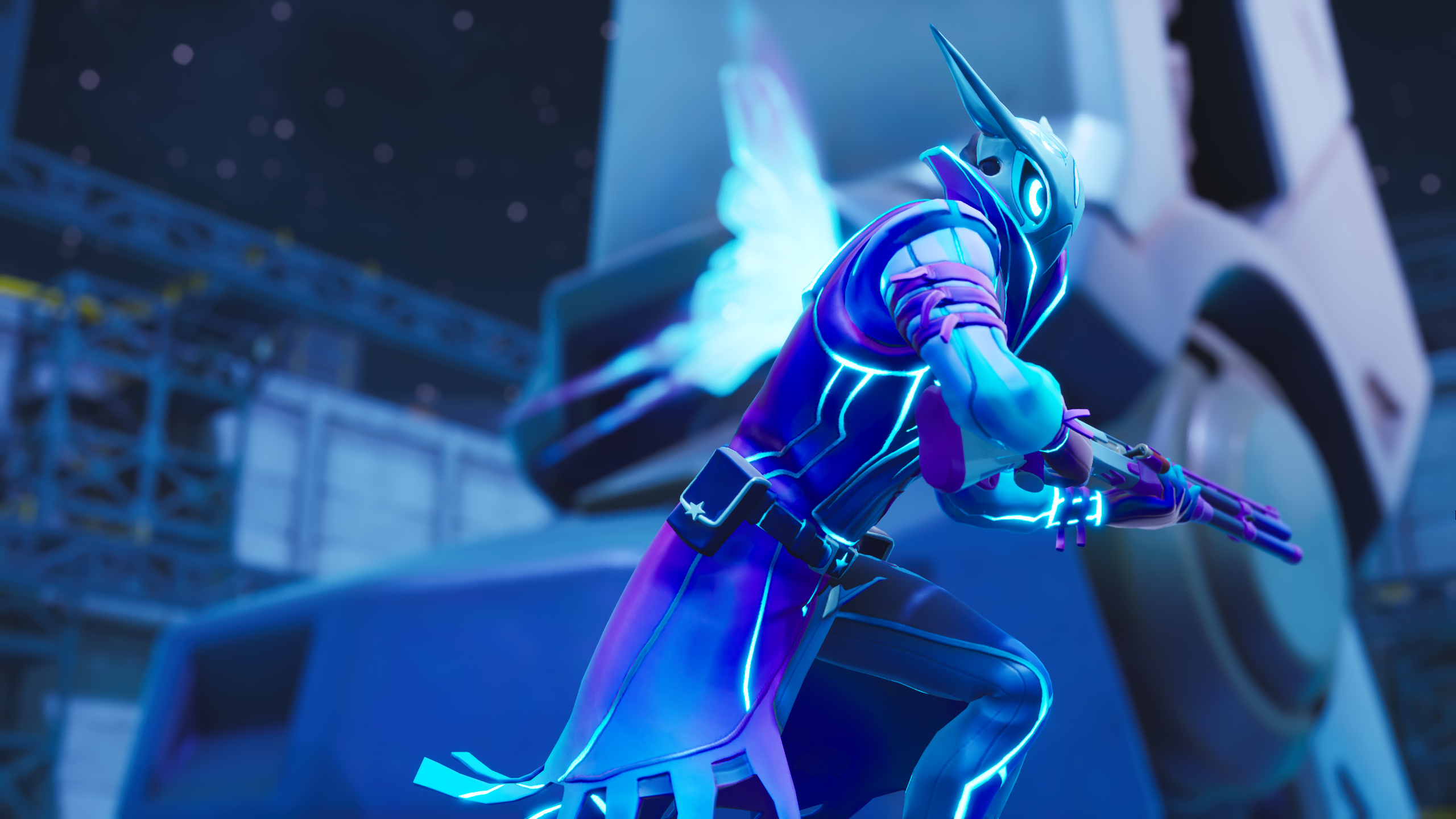 Blue Striker Fortnite Wallpapers