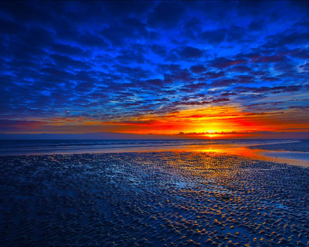 Blue Sunset Wallpapers