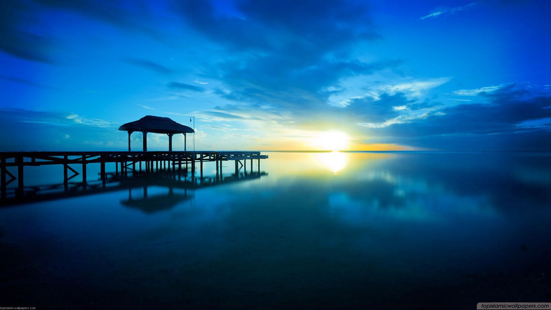 Blue Sunset Wallpapers