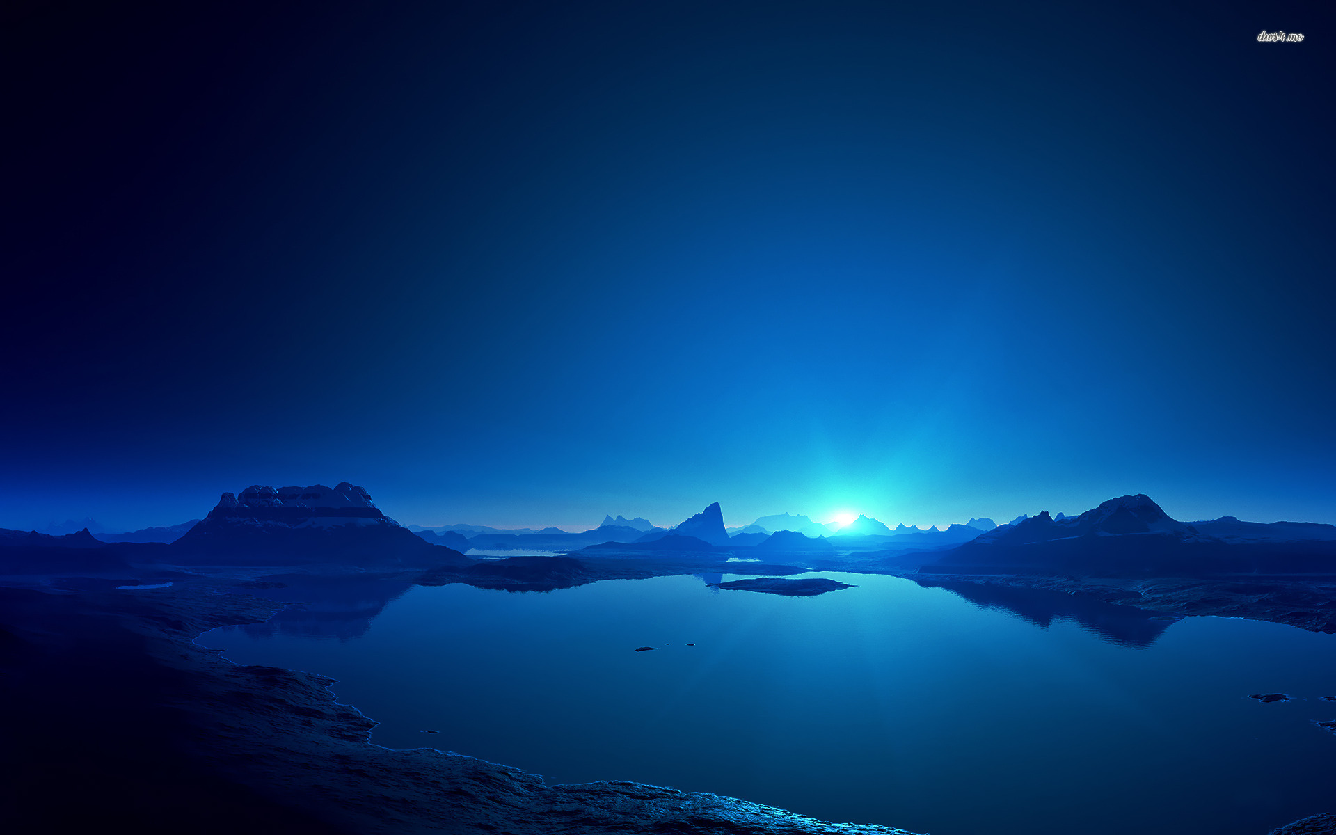 Blue Sunset Wallpapers