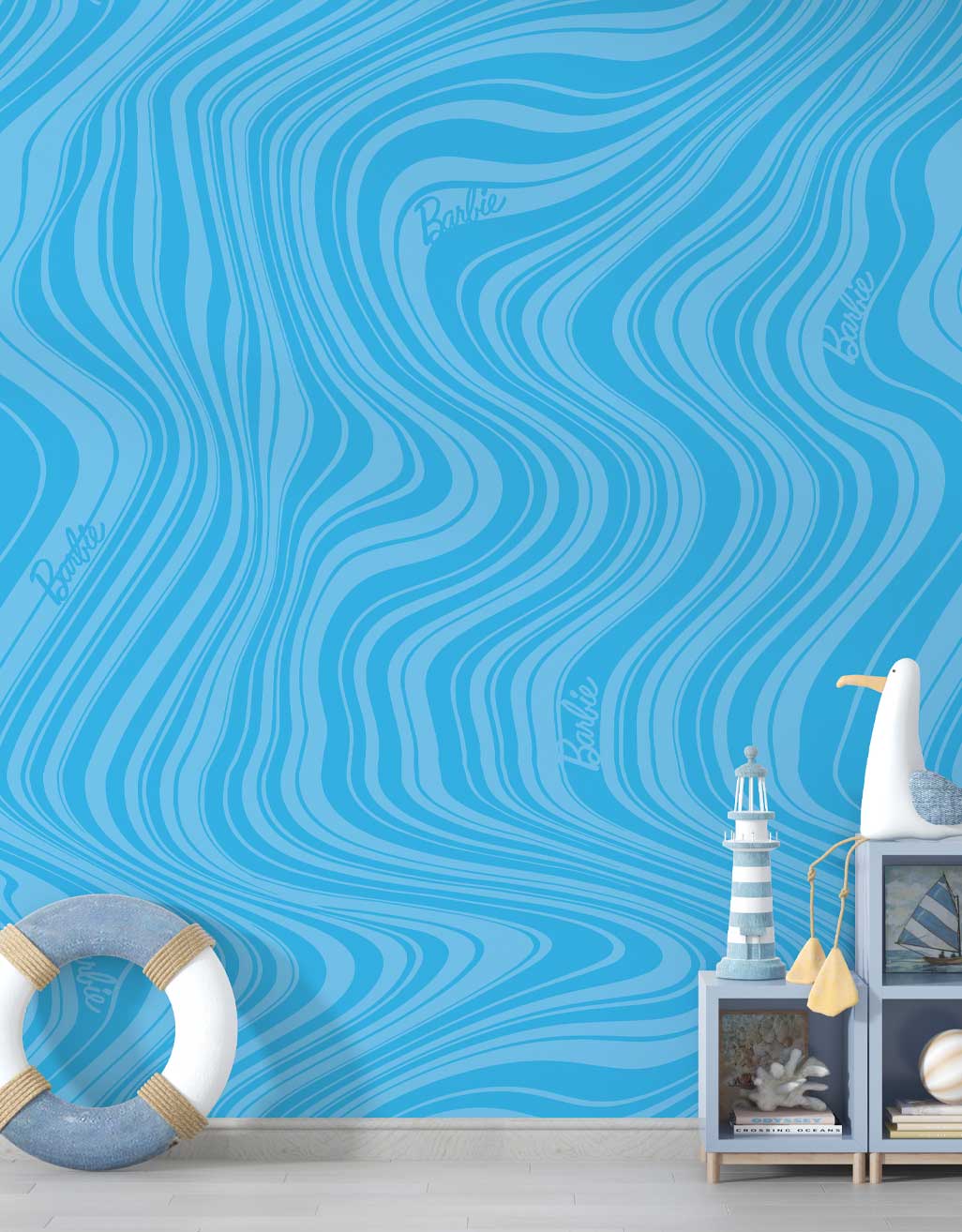 Blue Swirl Abstract Art Wallpapers