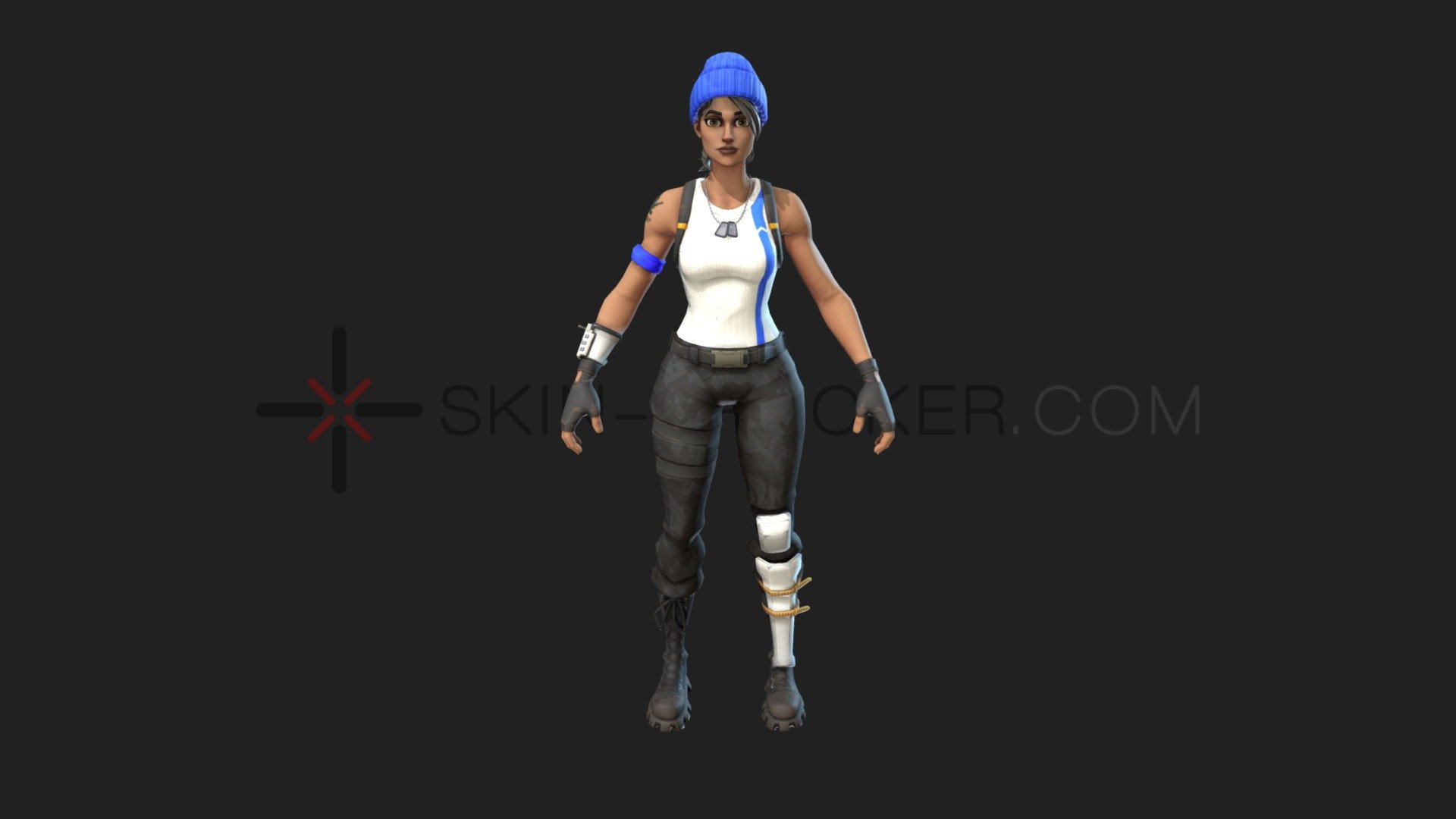 Blue Team Leader Fortnite Wallpapers