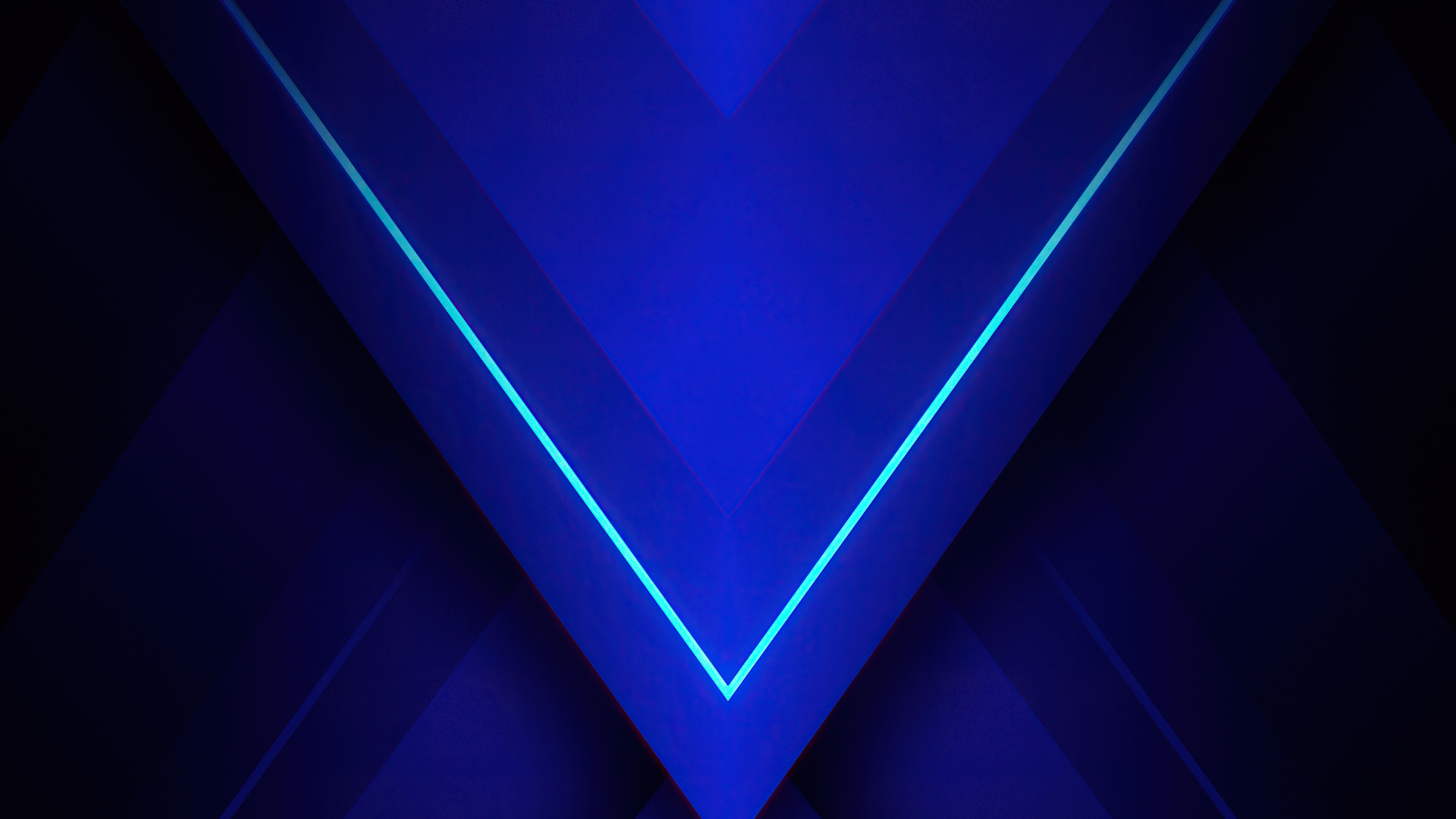 Blue Triangle Wallpapers