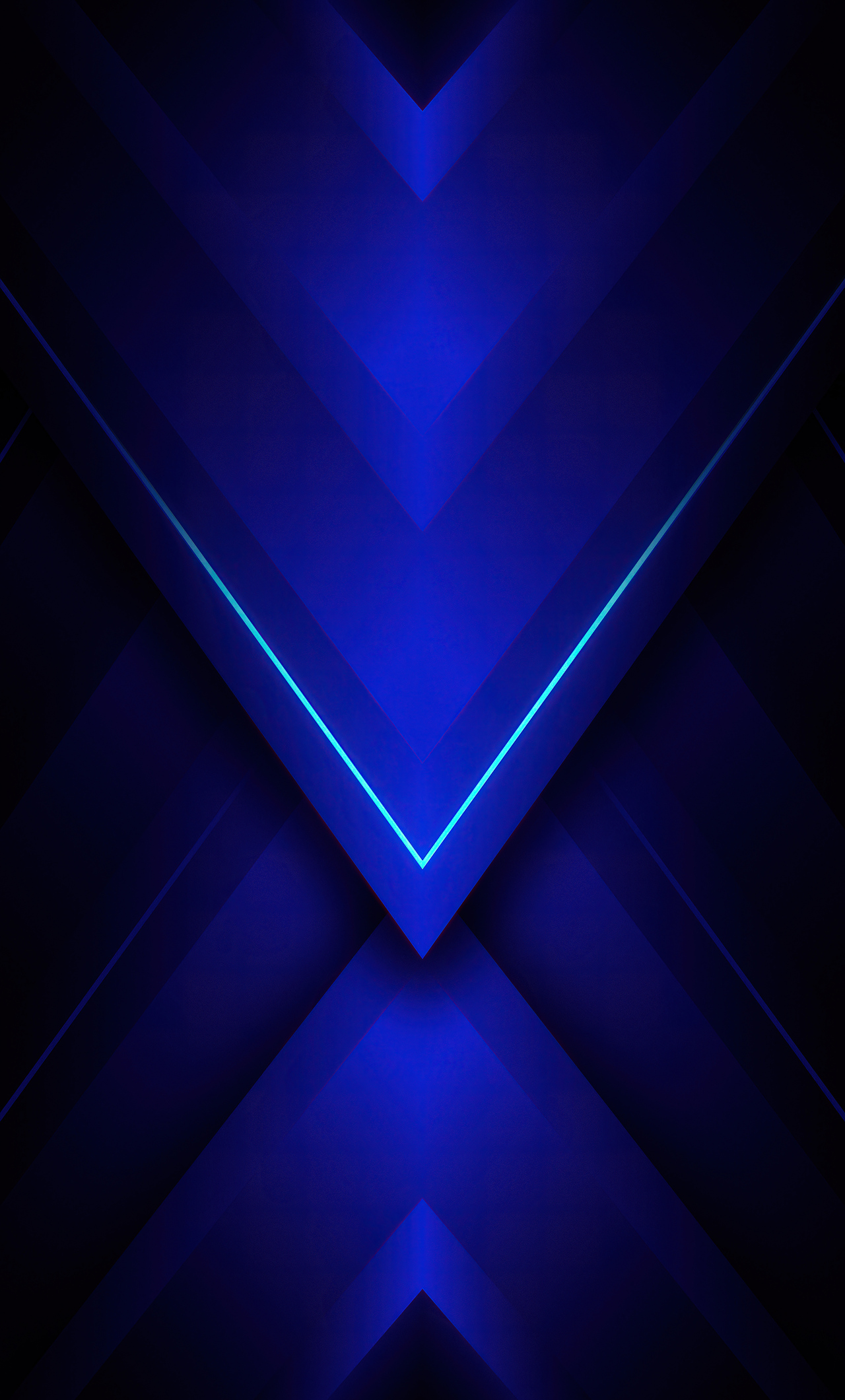 Blue Triangle Wallpapers