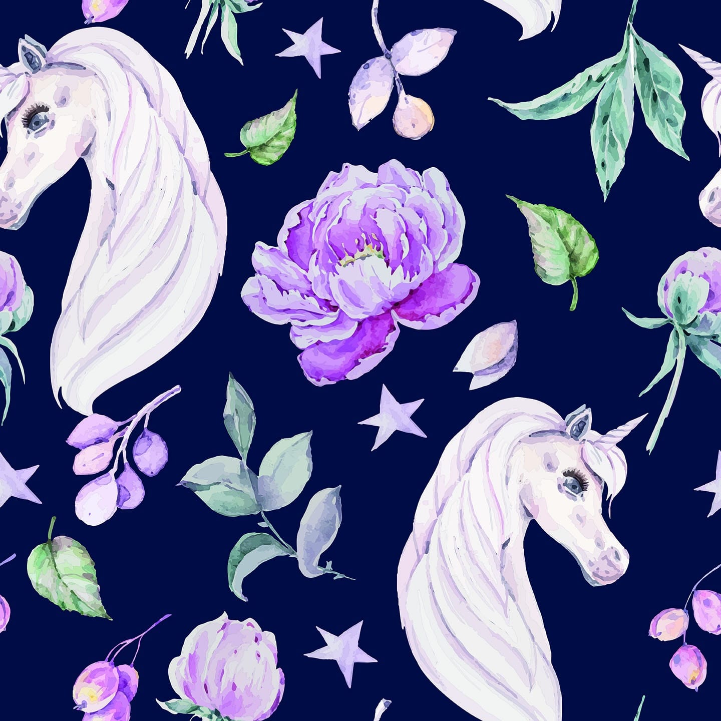 Blue Unicorn Wallpapers