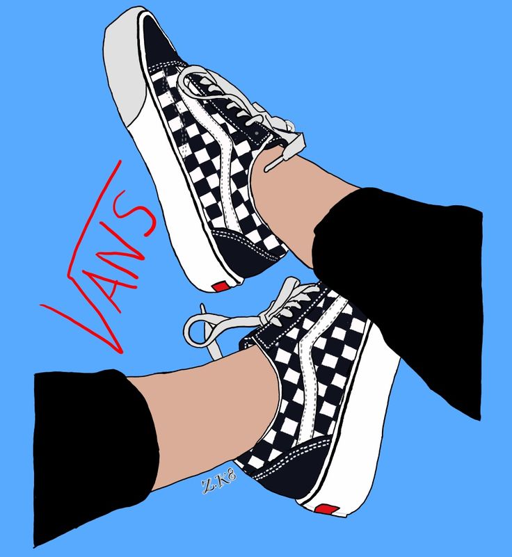 Blue Vans Aesthetic Wallpapers