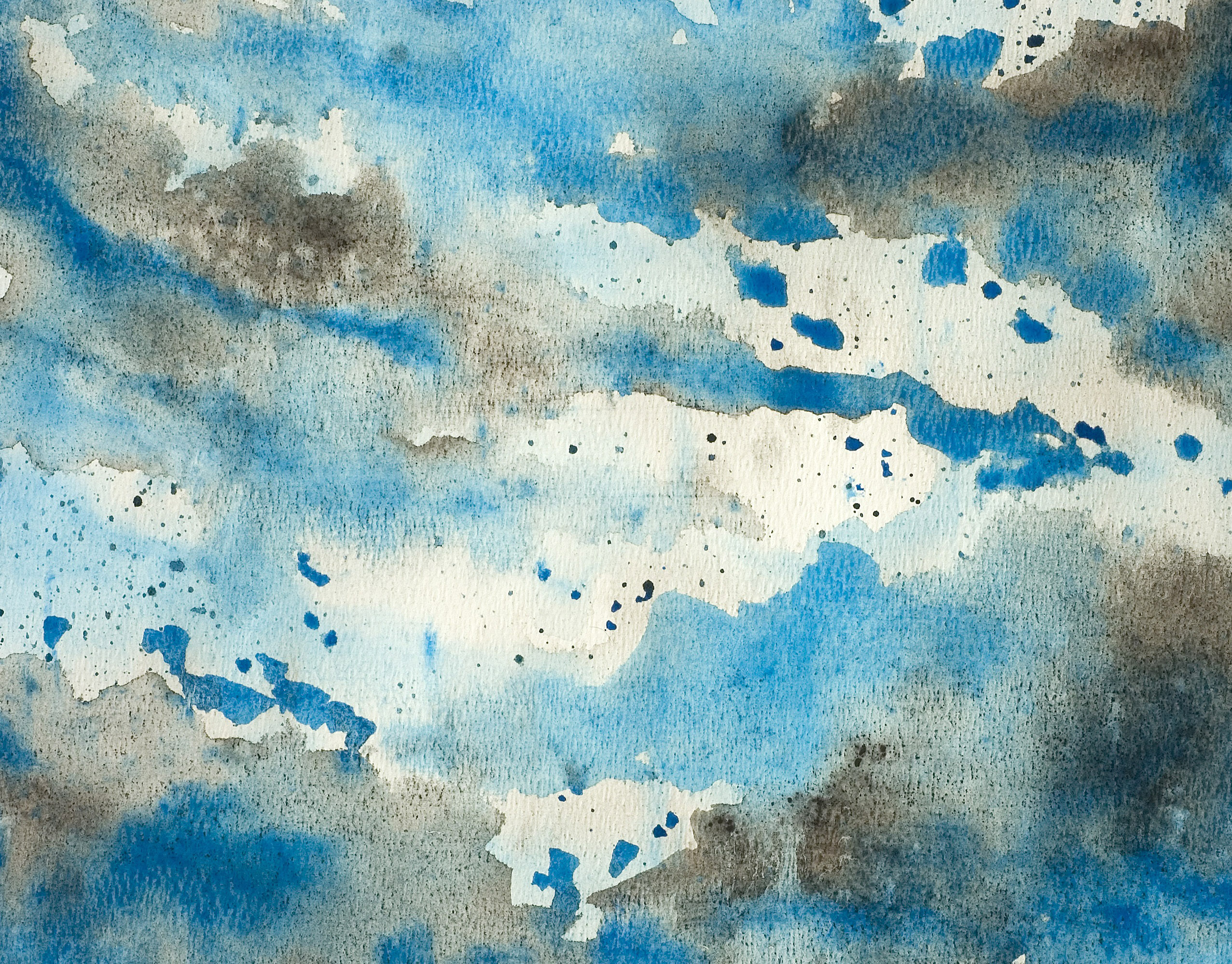 Blue Watercolor Background