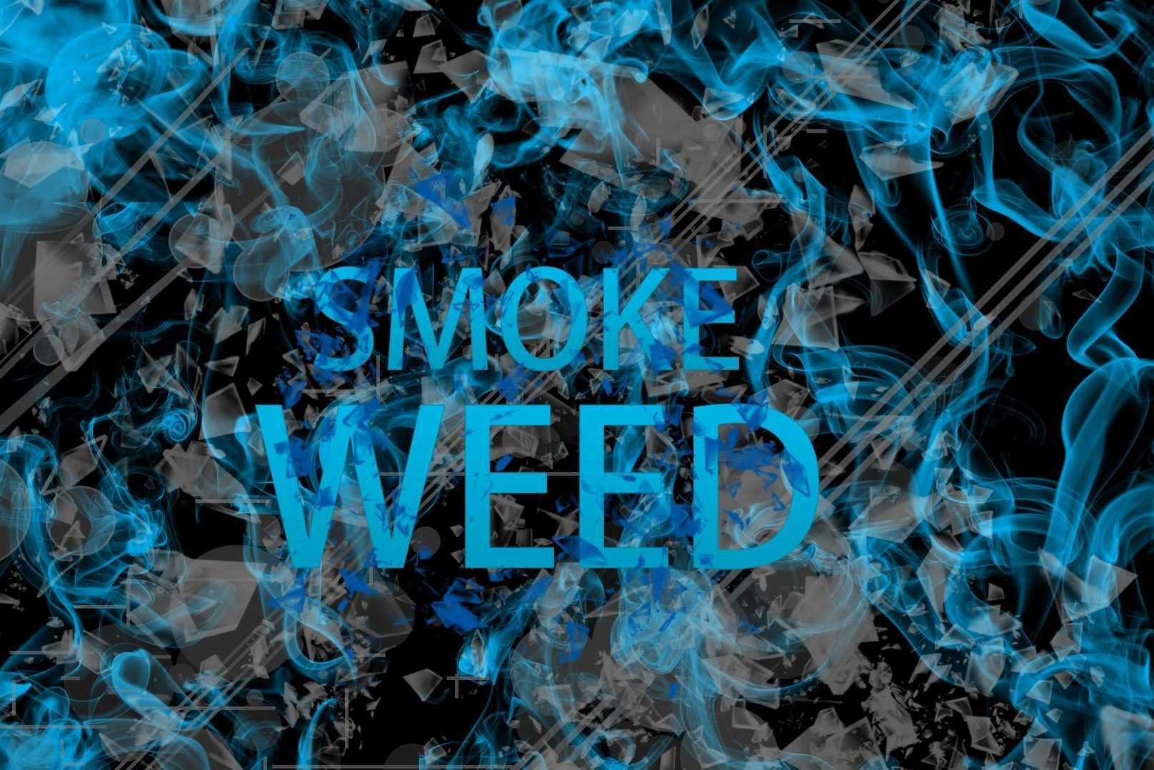 Blue Weed Wallpapers