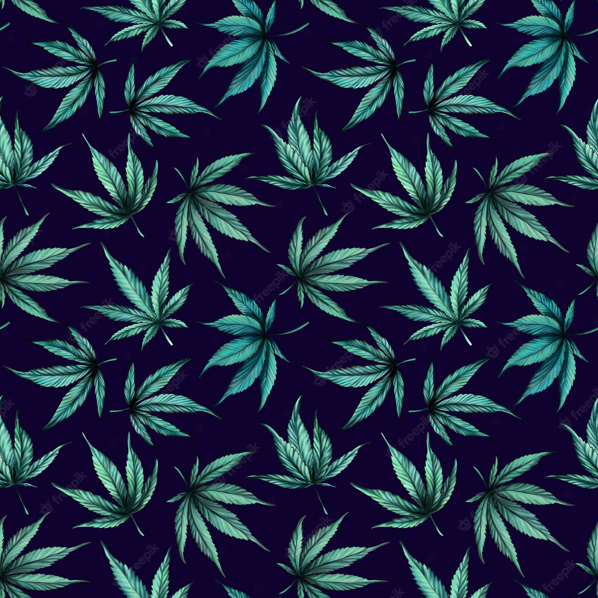 Blue Weed Wallpapers