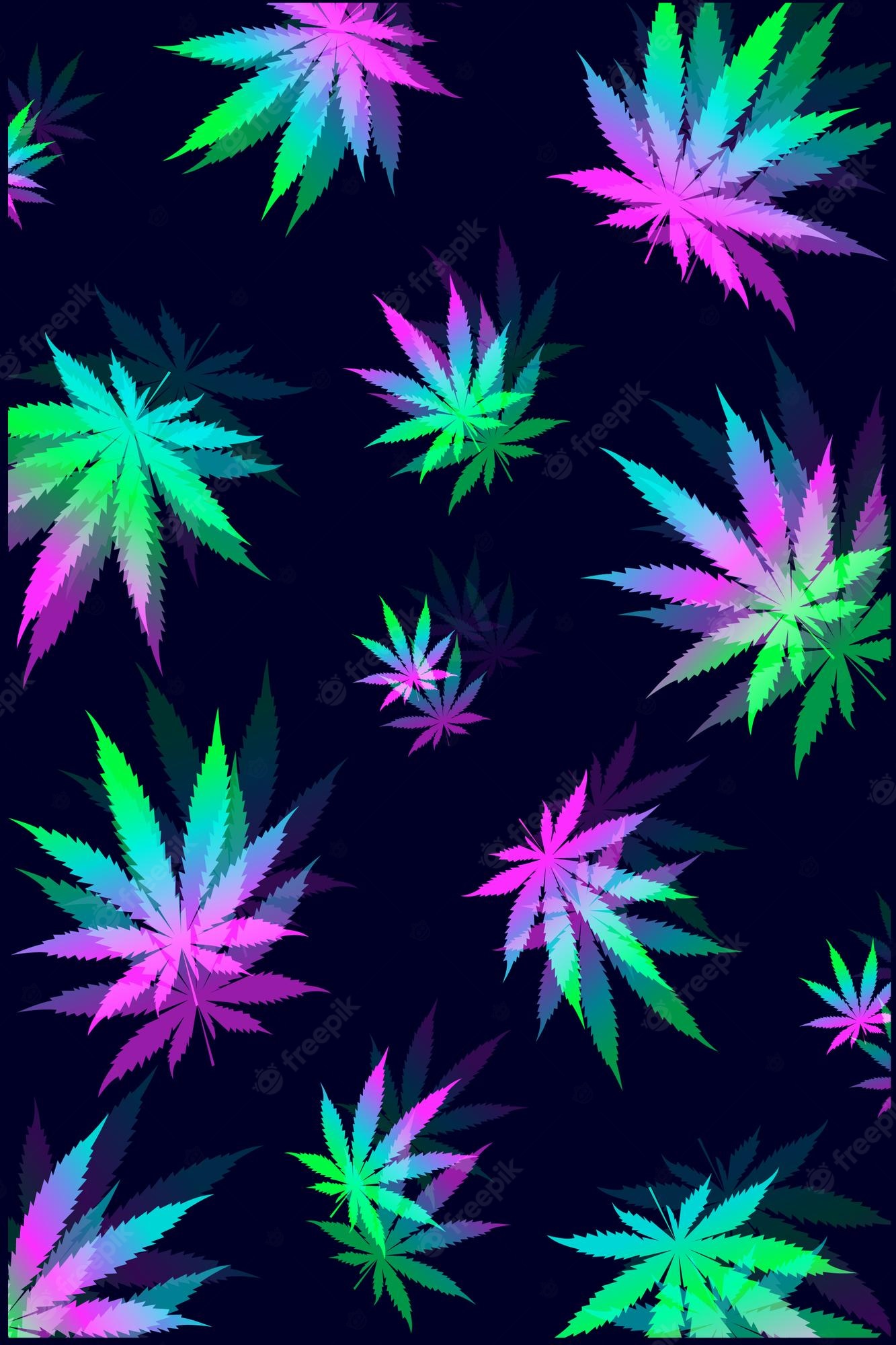 Blue Weed Wallpapers