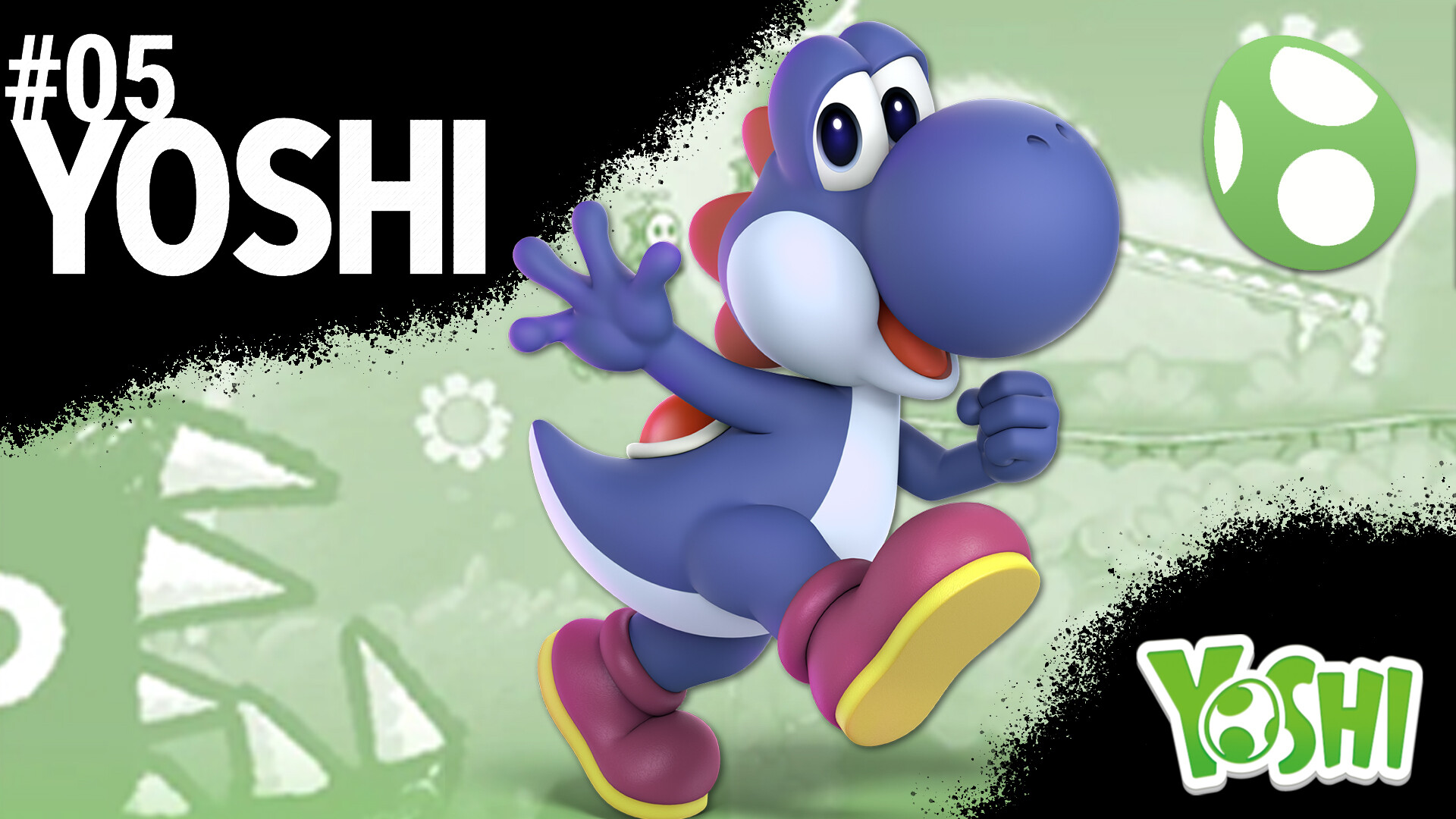 Blue Yoshi Wallpapers