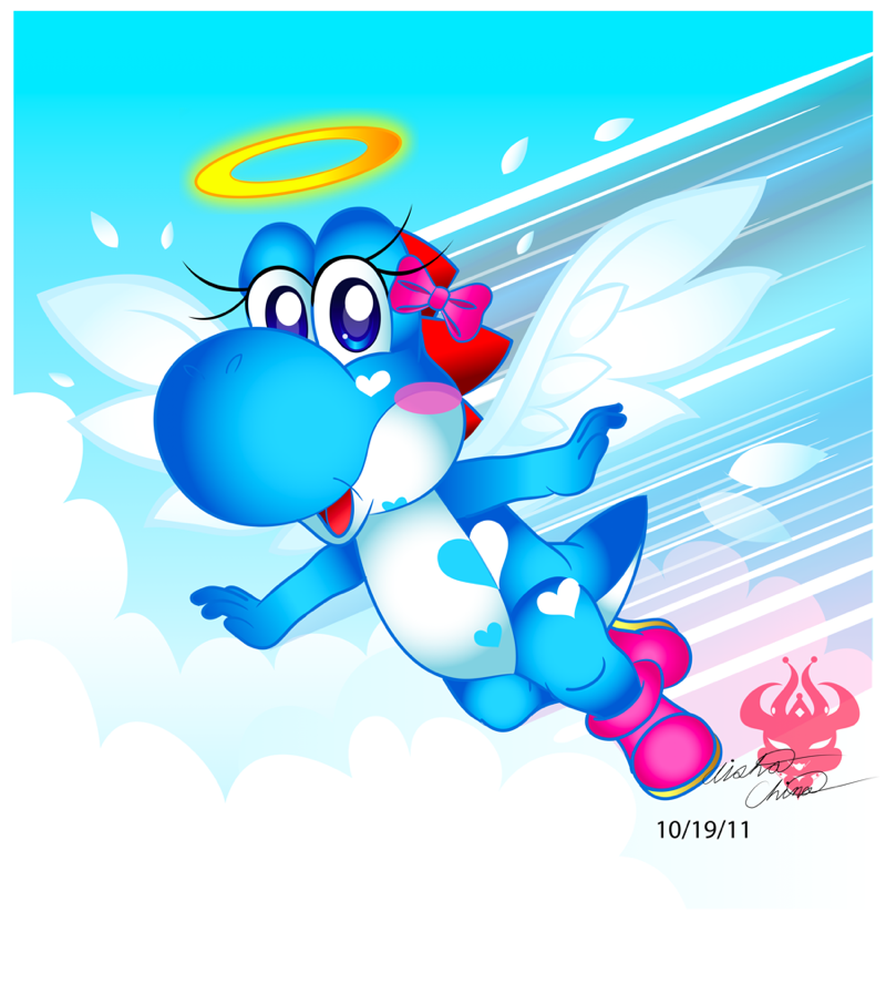 Blue Yoshi Wallpapers