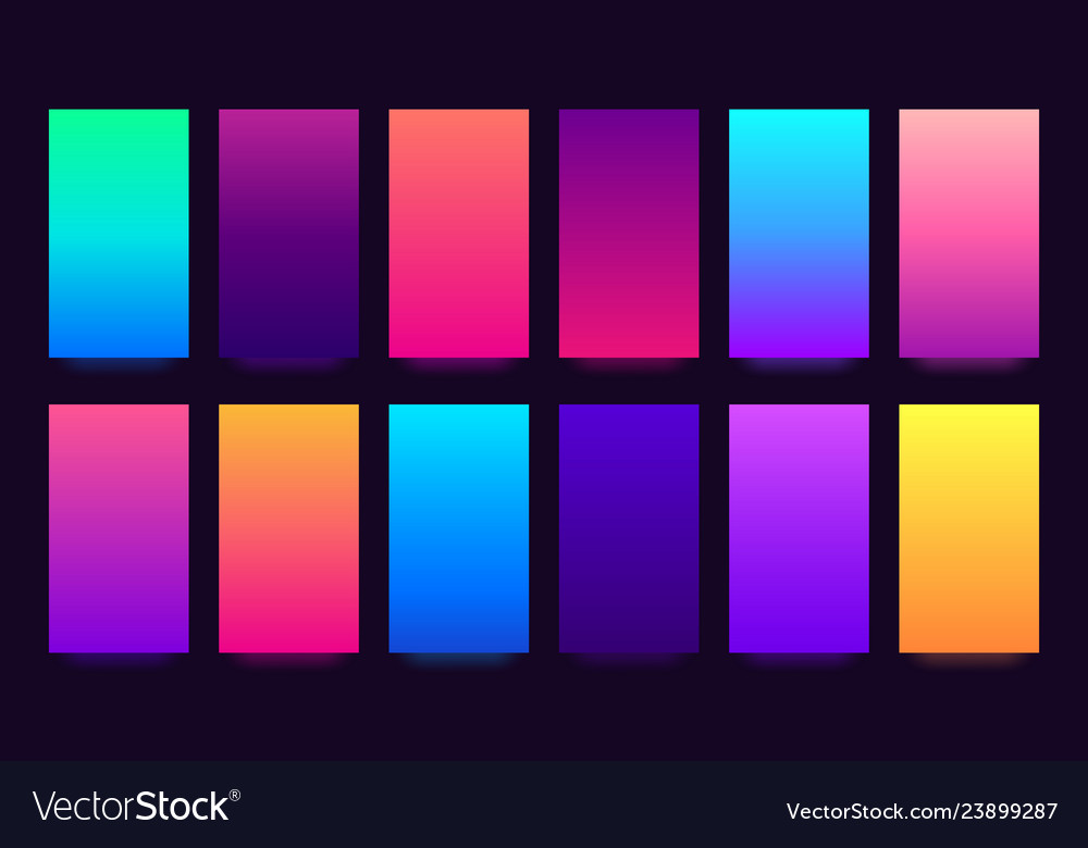 Blur Vibrant Gradient Background