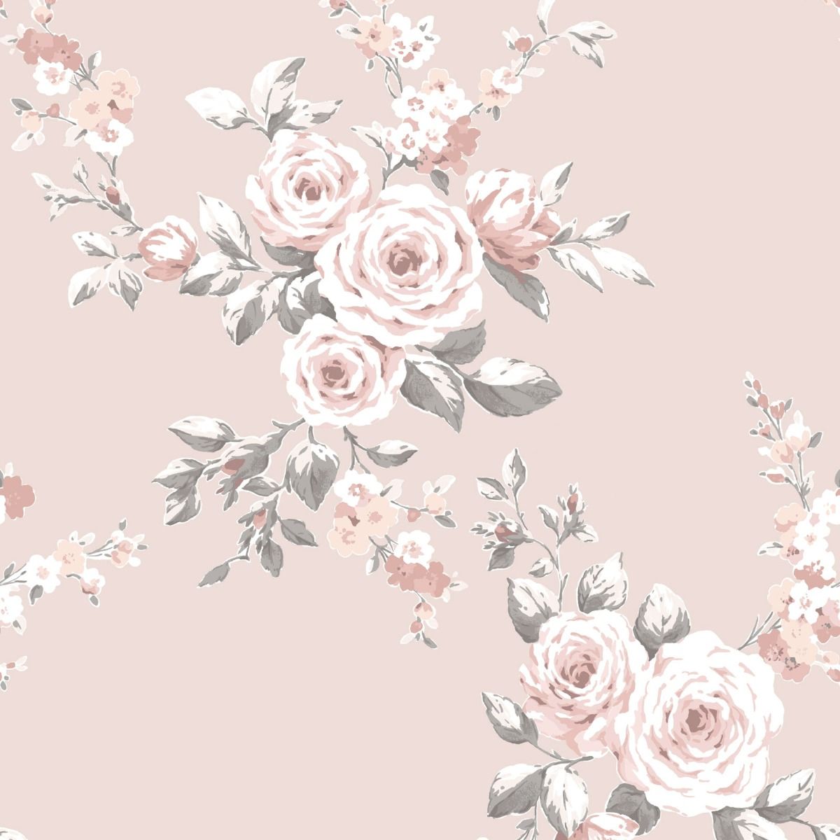 Blush Floral Background