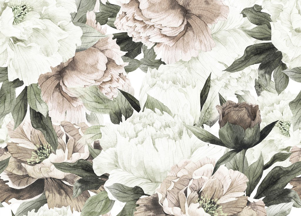 Blush Floral Background