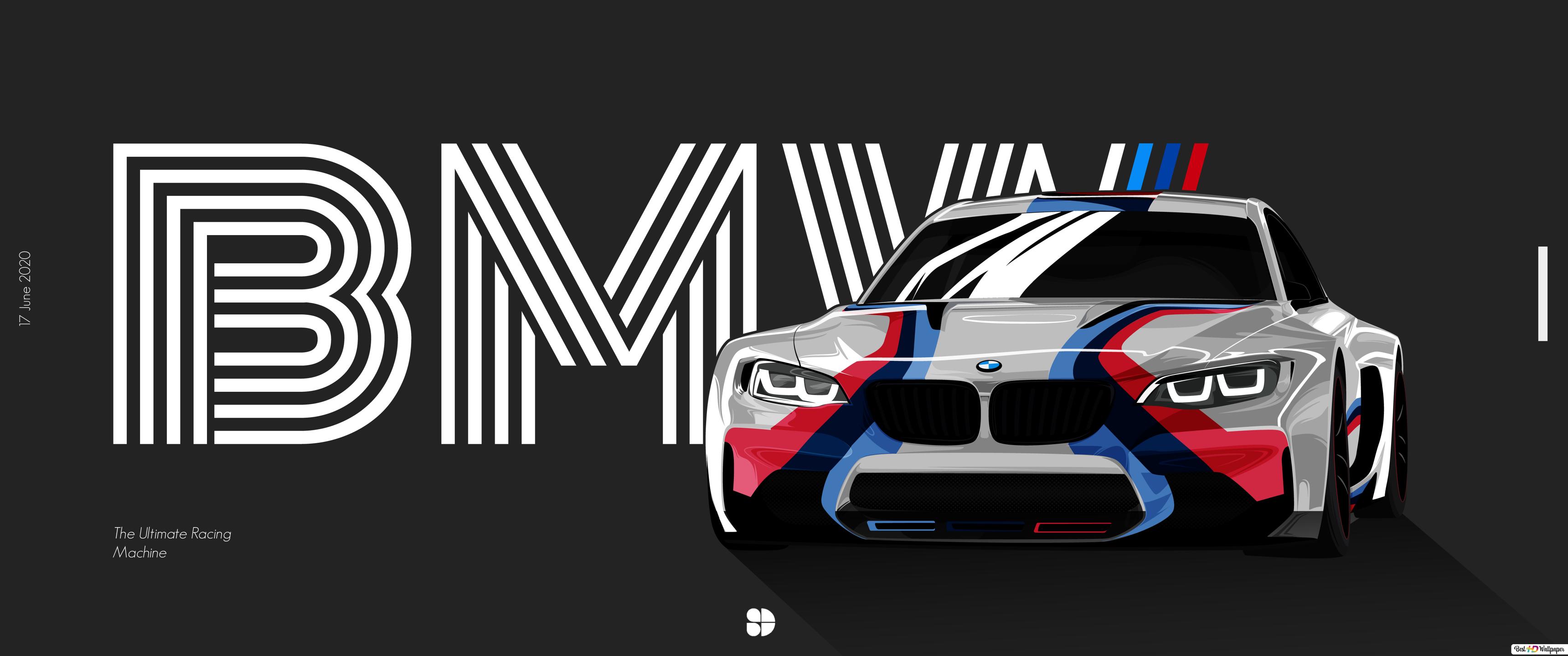 Bmw Car Minimalism Wallpapers