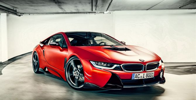 Bmw I8 Digital Art Tuned Wallpapers