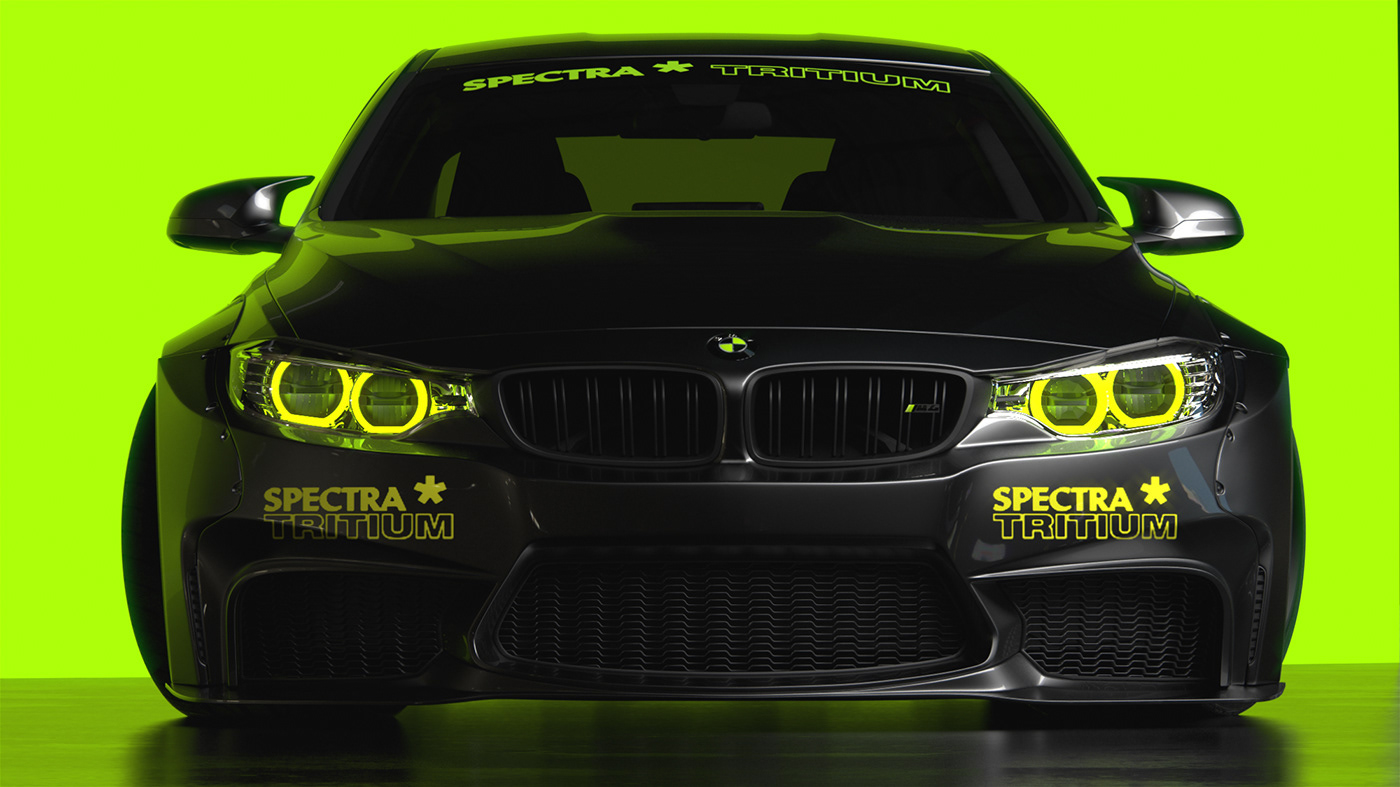 Bmw M4 Neon Color Art Wallpapers