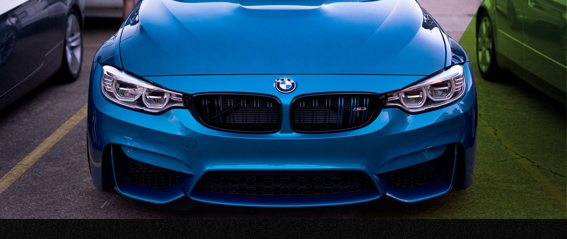 Bmw M4 Neon Color Art Wallpapers