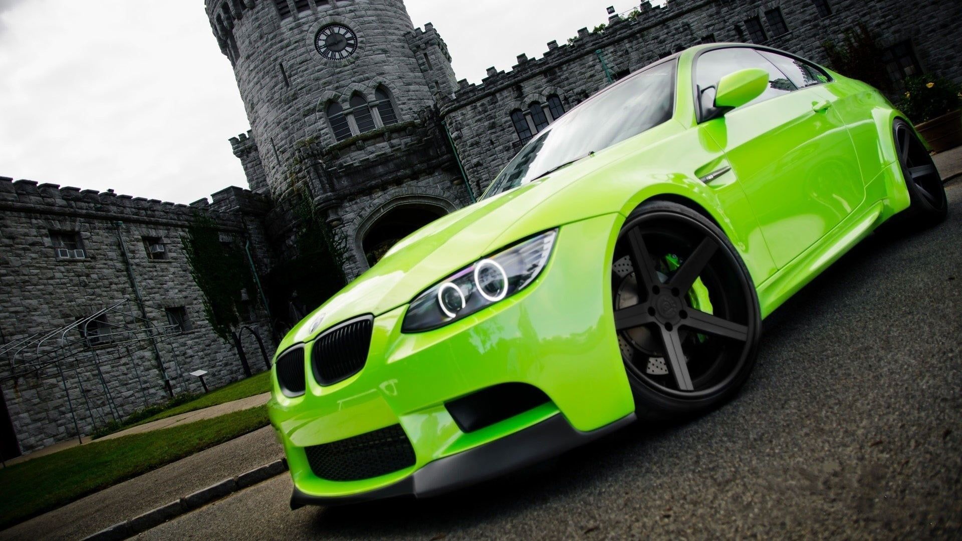 Bmw M4 Neon Color Art Wallpapers