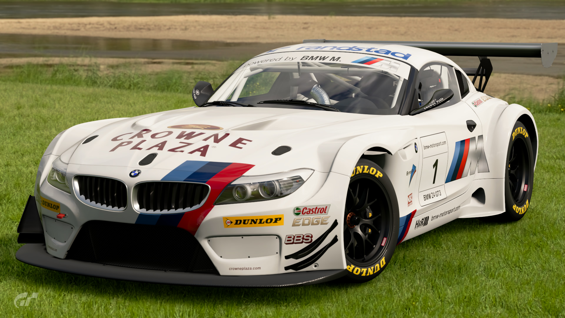 BMW z4 gt3 салон