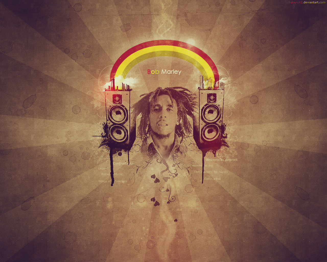 Bob Marley Art Wallpapers