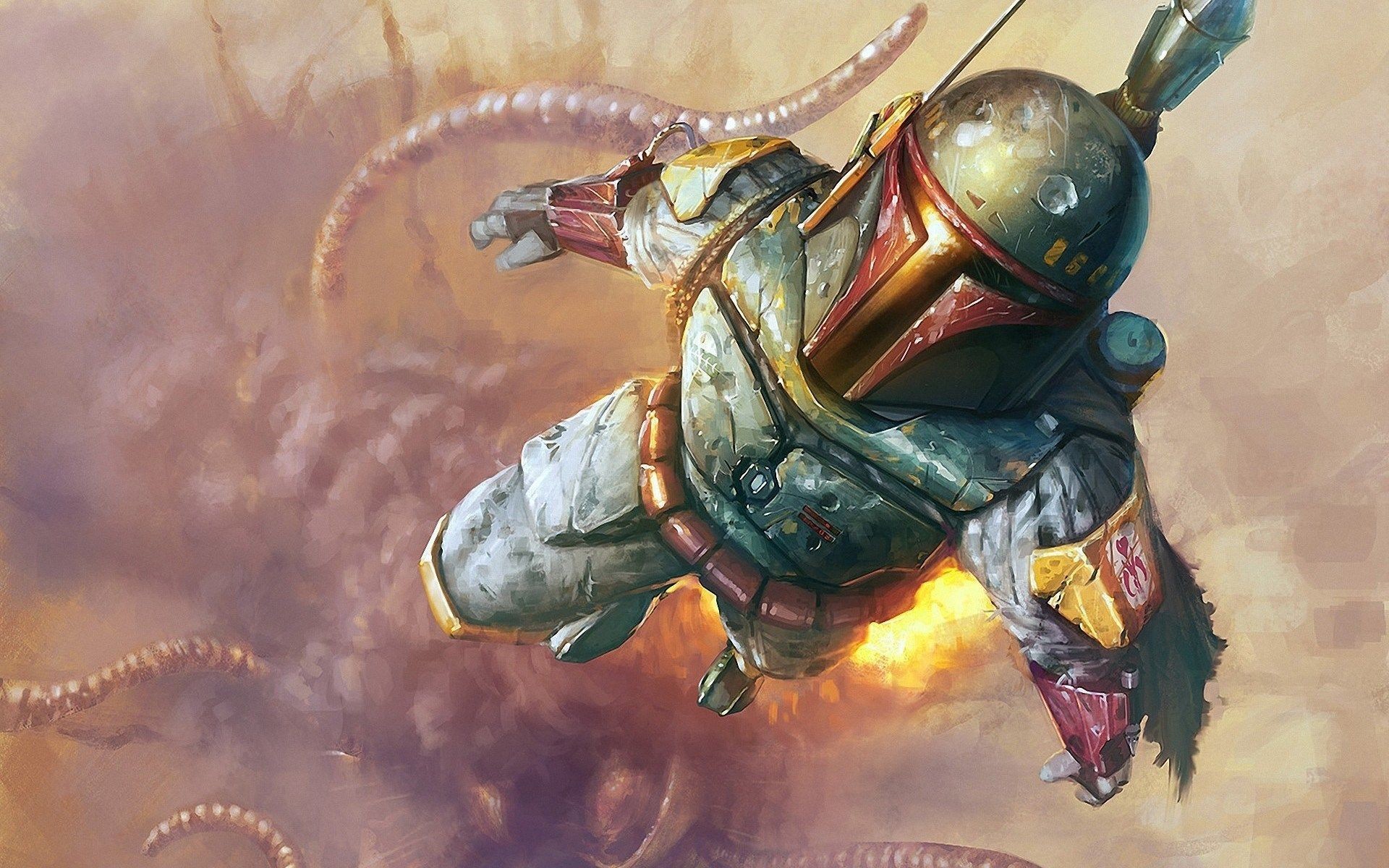 Boba Fett Digital Art Wallpapers