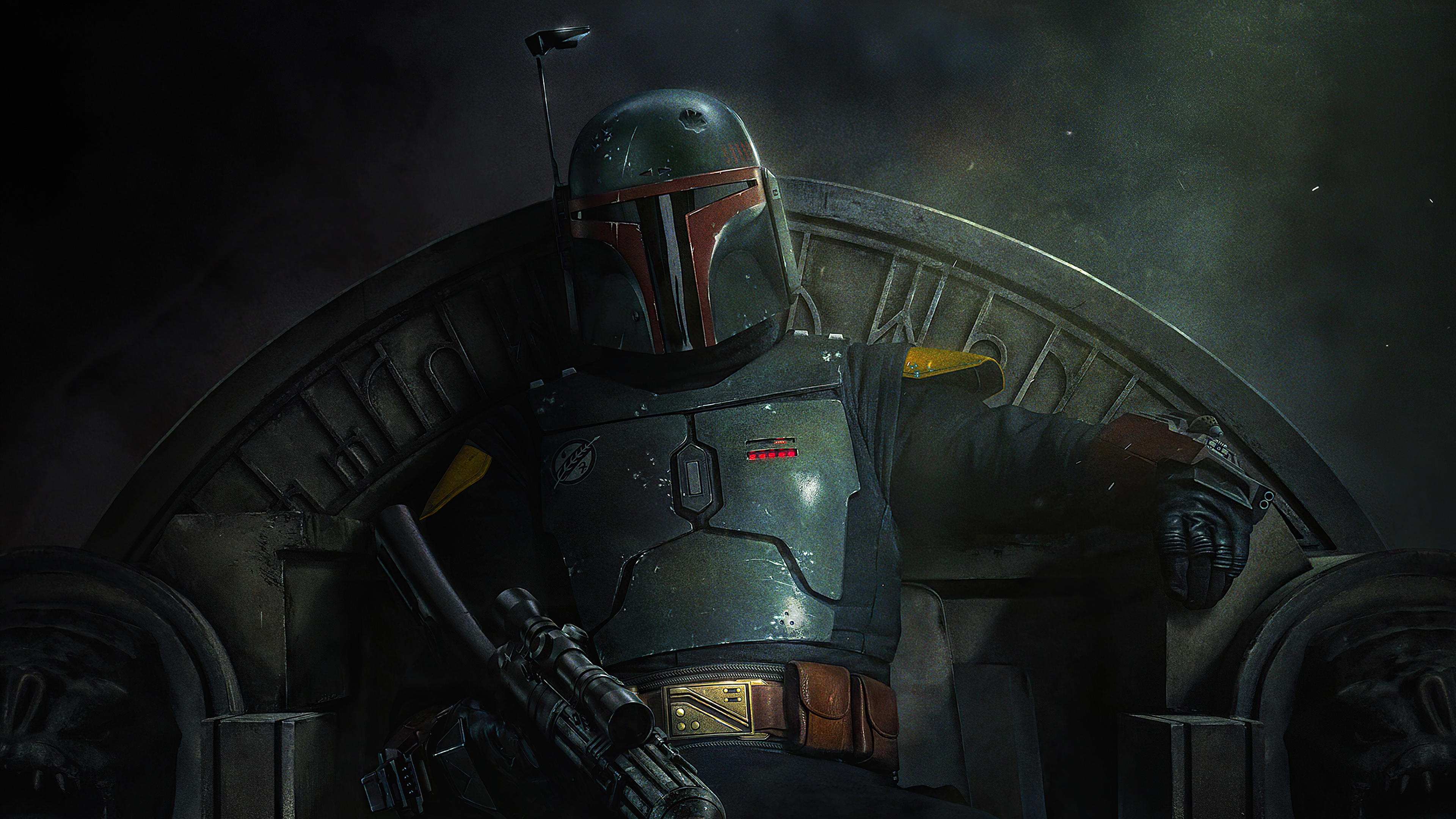 Boba Fett Mandalorian Concept Art Wallpapers