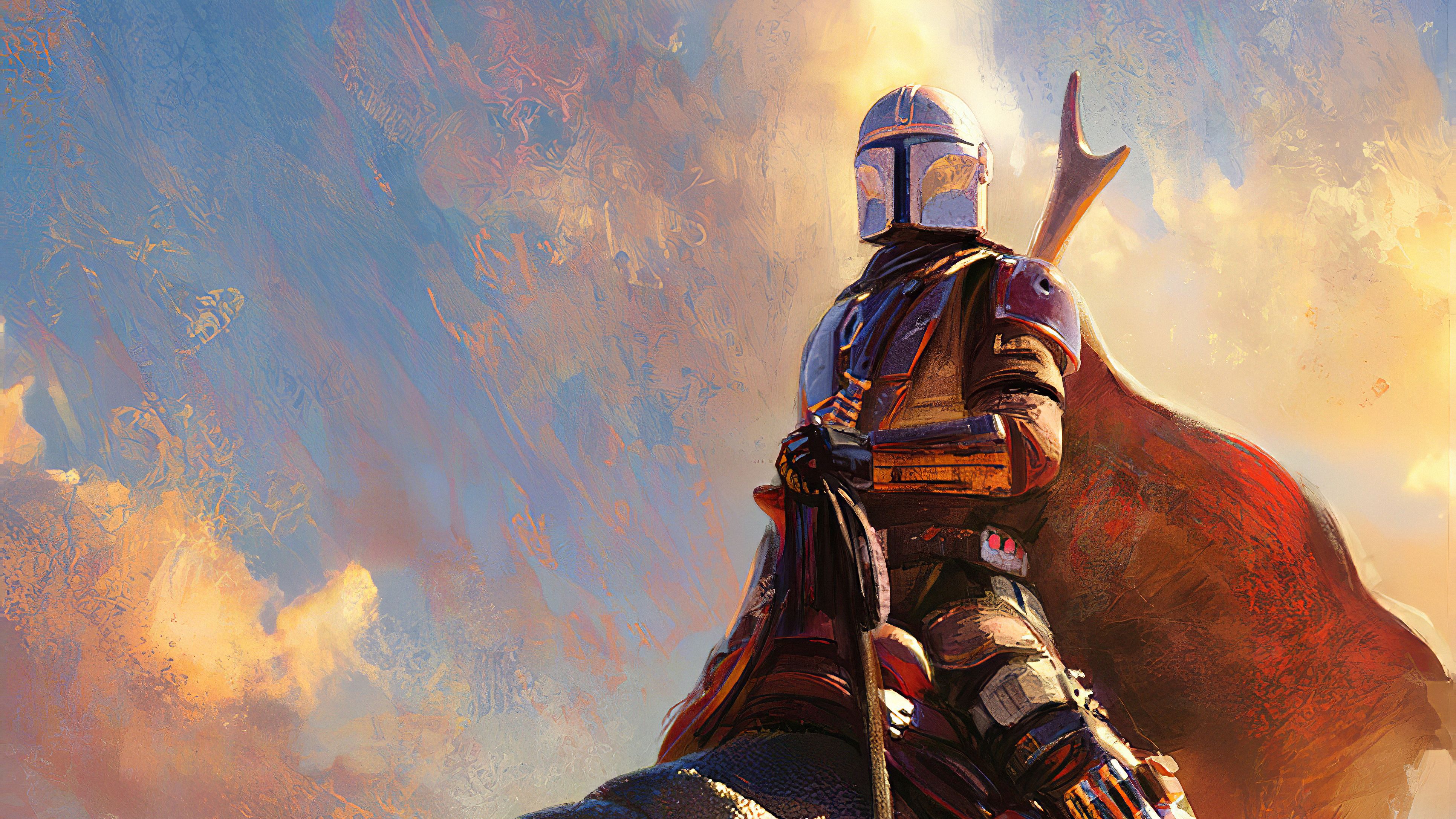 Boba Fett Mandalorian Concept Art Wallpapers