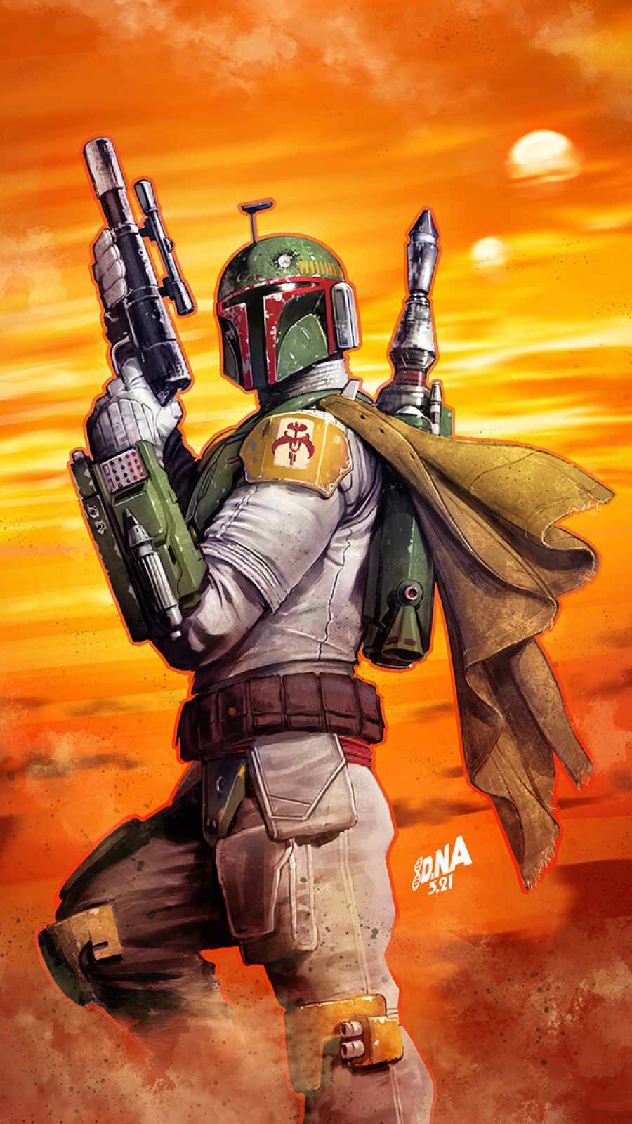 Boba Fett Phone Wallpapers