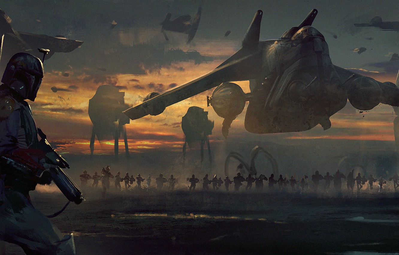 Boba Fett Star Wars Art Wallpapers