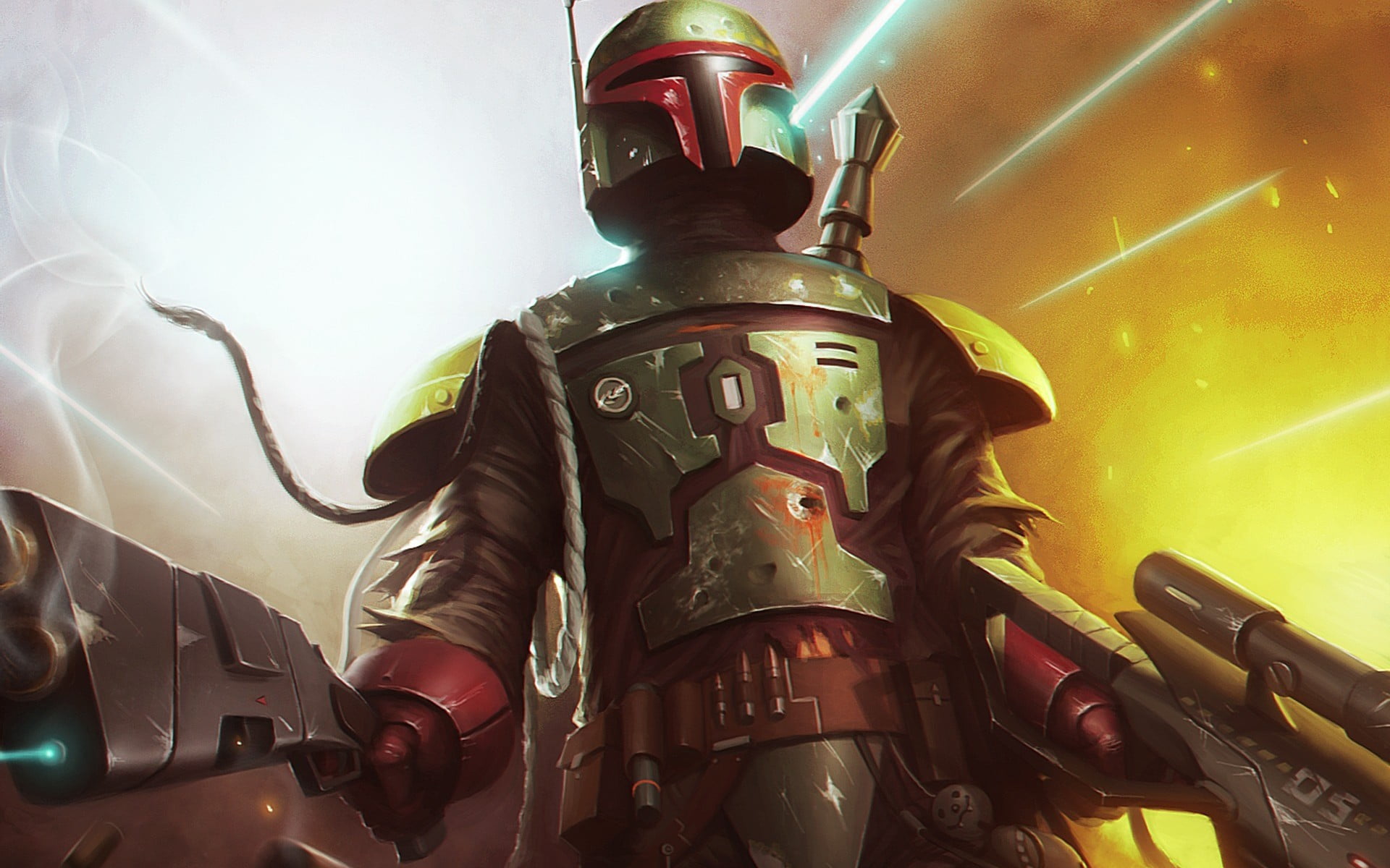 Boba Fett Star Wars Art Wallpapers