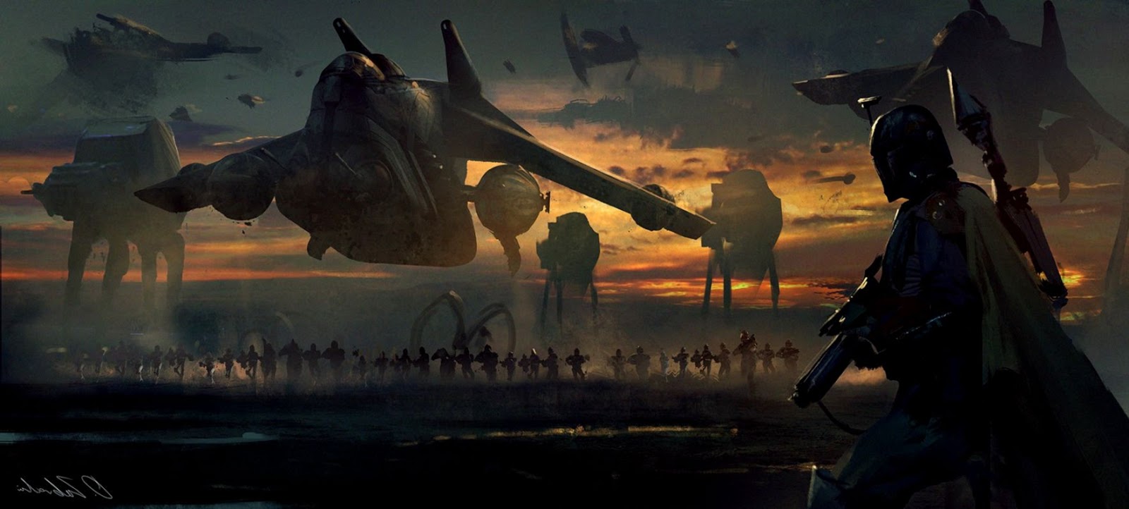 Boba Fett Star Wars Art Wallpapers