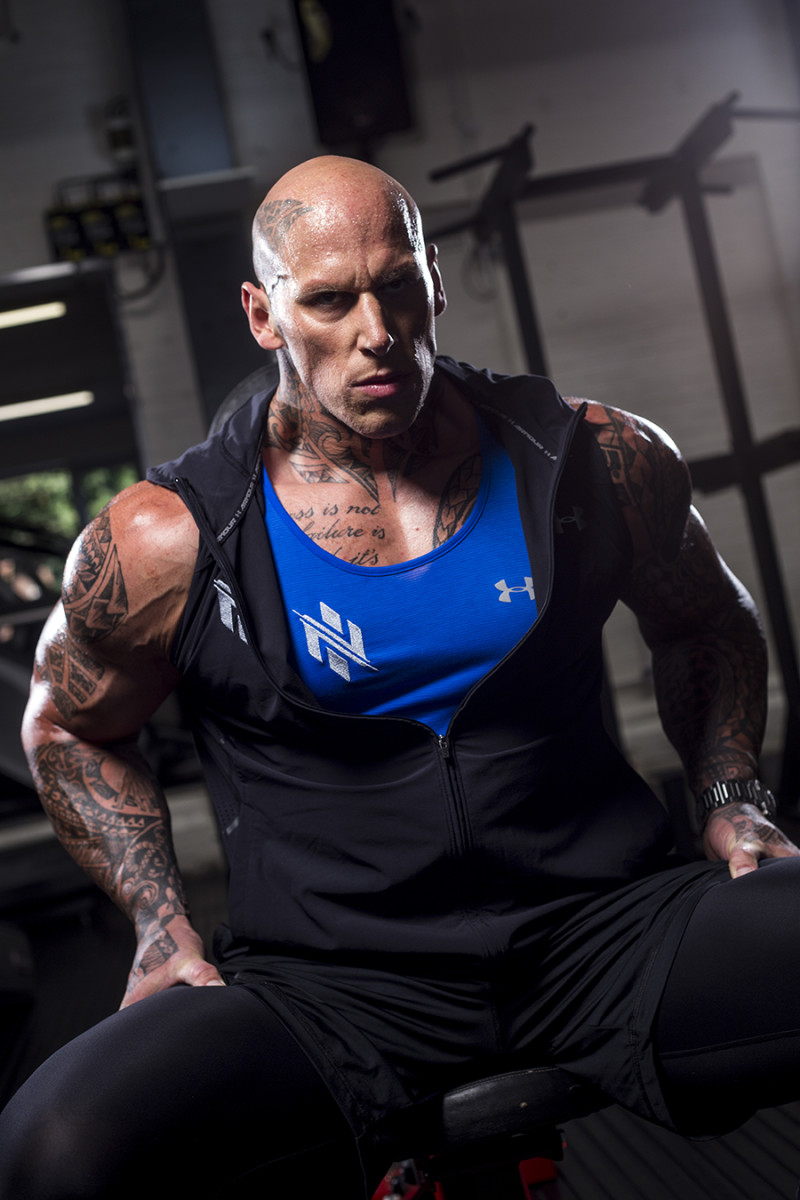 Bodybuilder Man With Tatoo Wallpapers