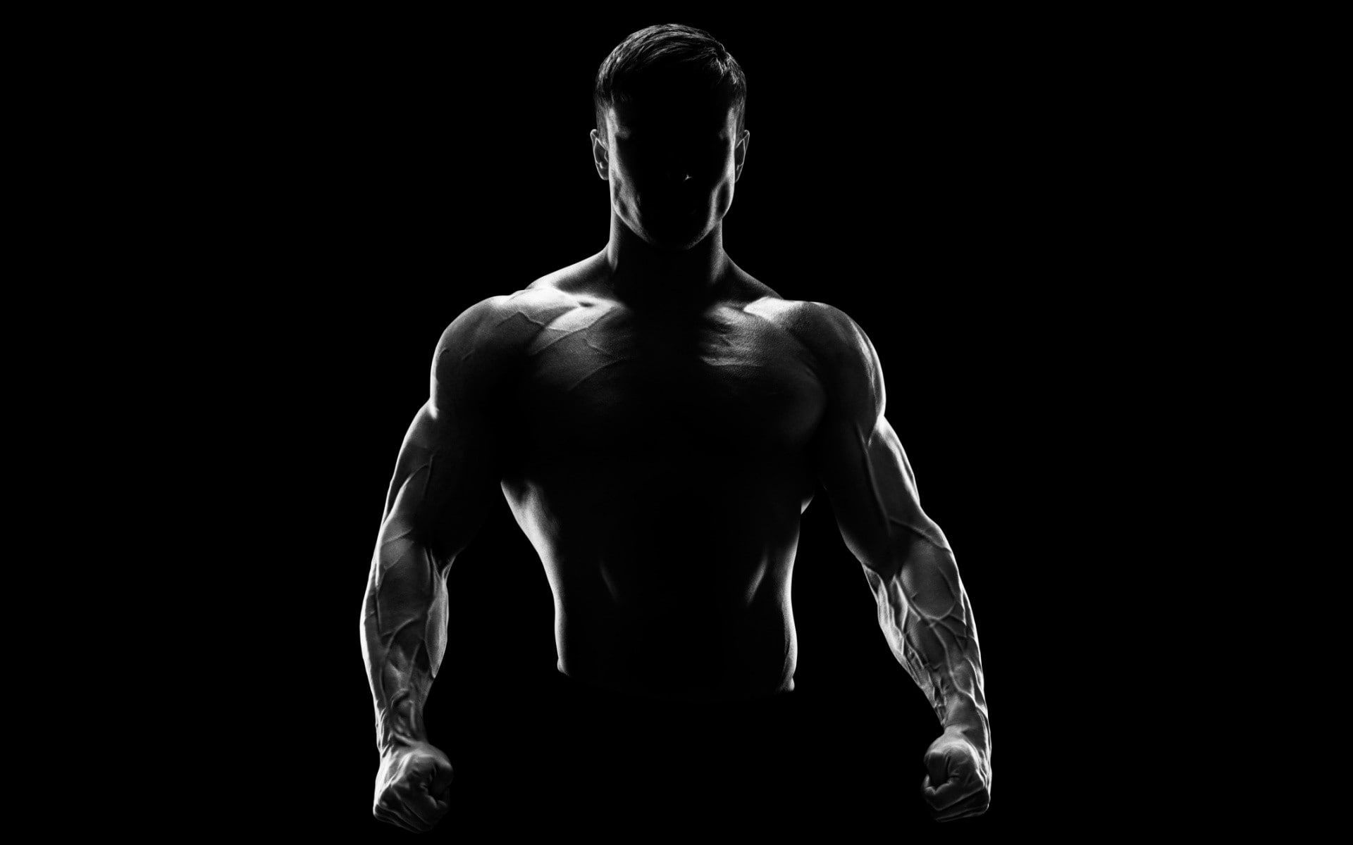 Bodybuilder Silhouette Wallpapers