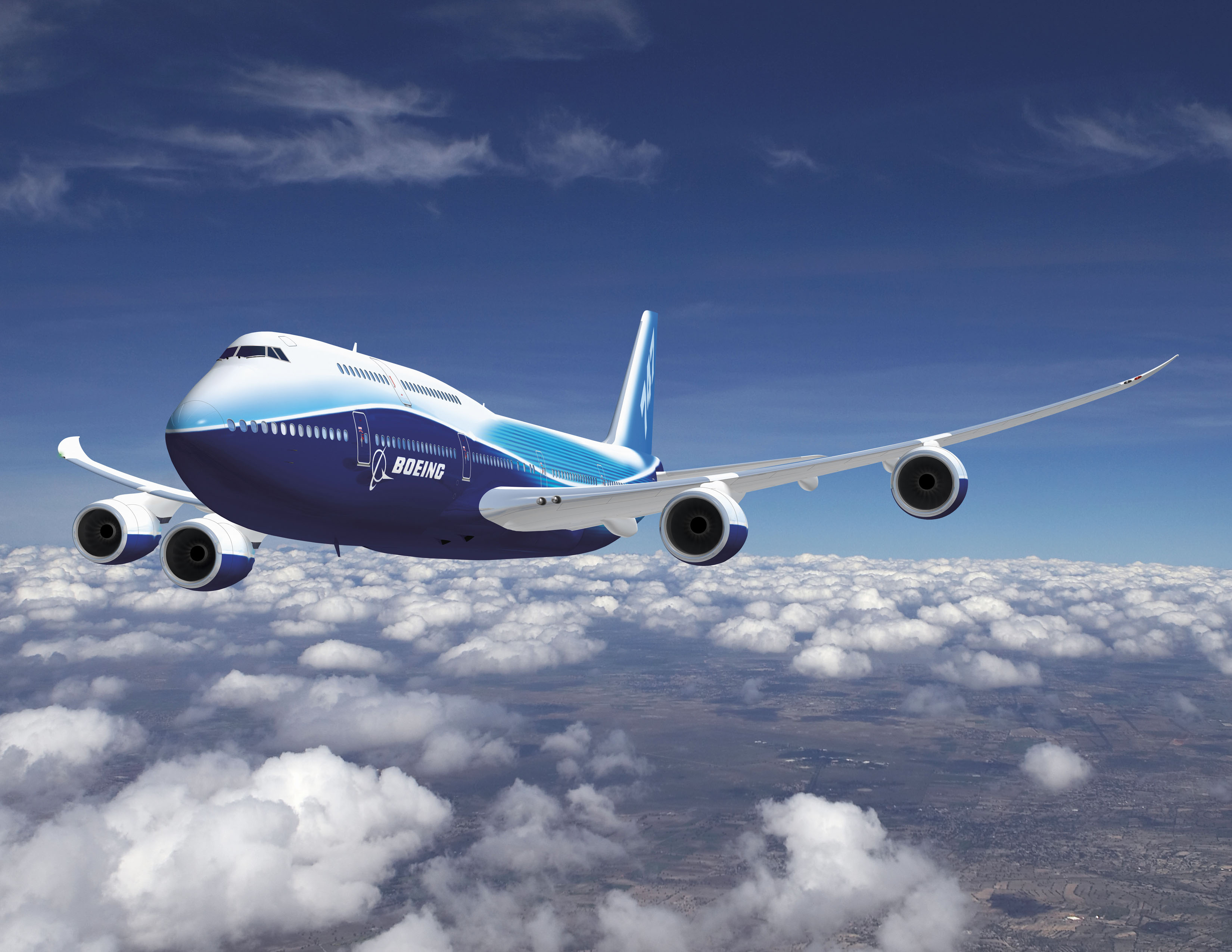 Boeing 747-8 Wallpapers