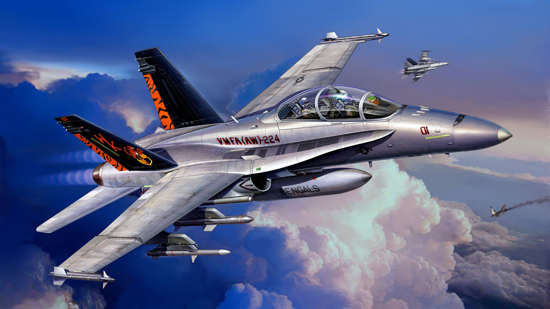 Boeing F/A-18E/F Super Hornet Wallpapers