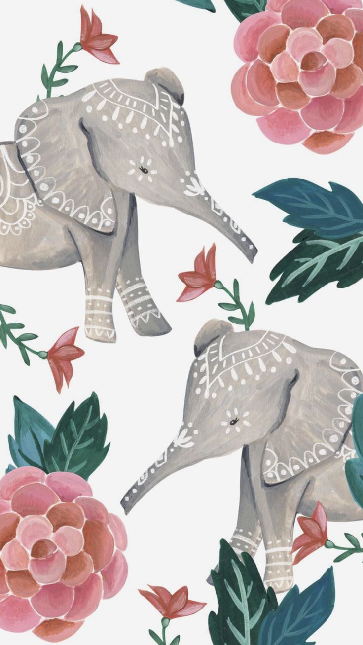 Boho Elephant Wallpapers