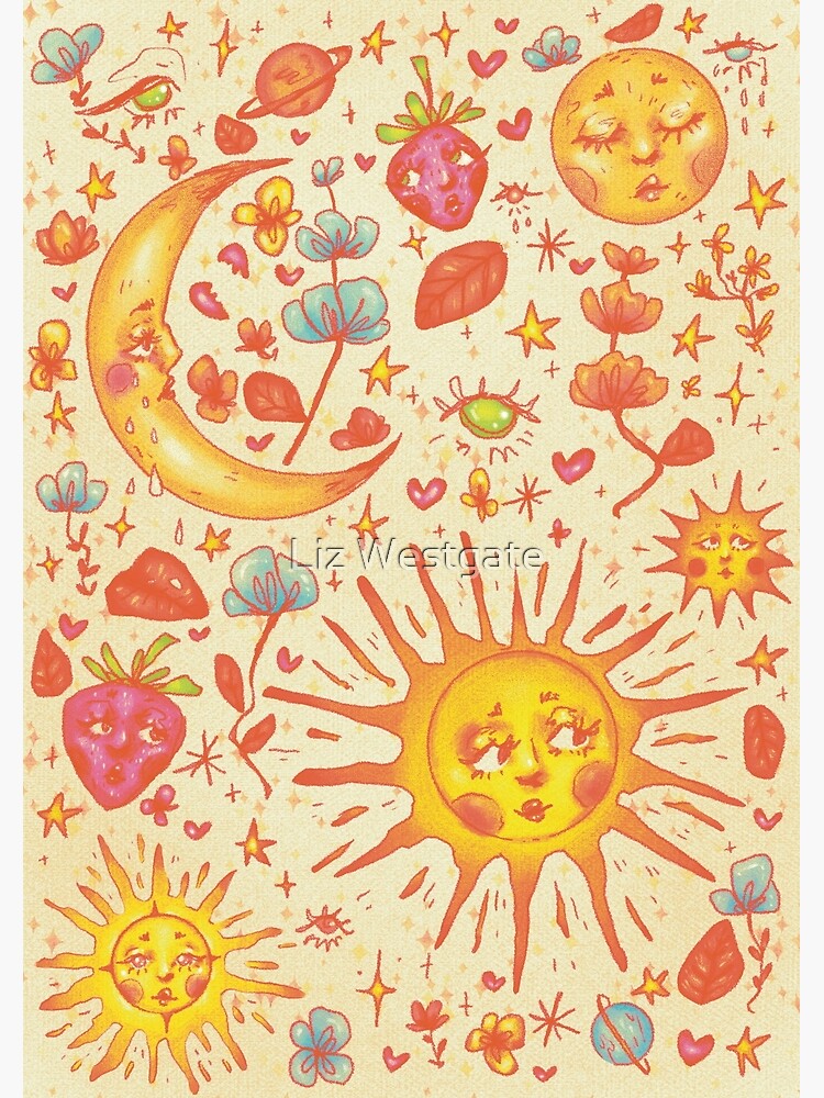 Boho Sun And Moon Wallpapers